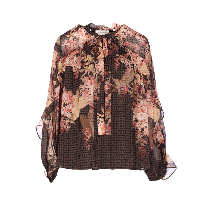 Zimmermann Shirts Brown Viscose