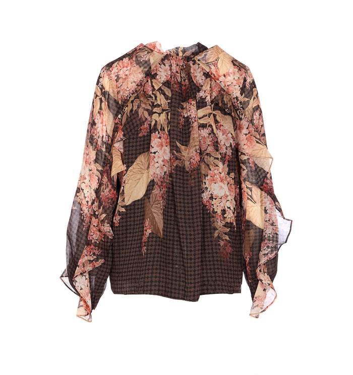 Zimmermann Shirts Brown Viscose