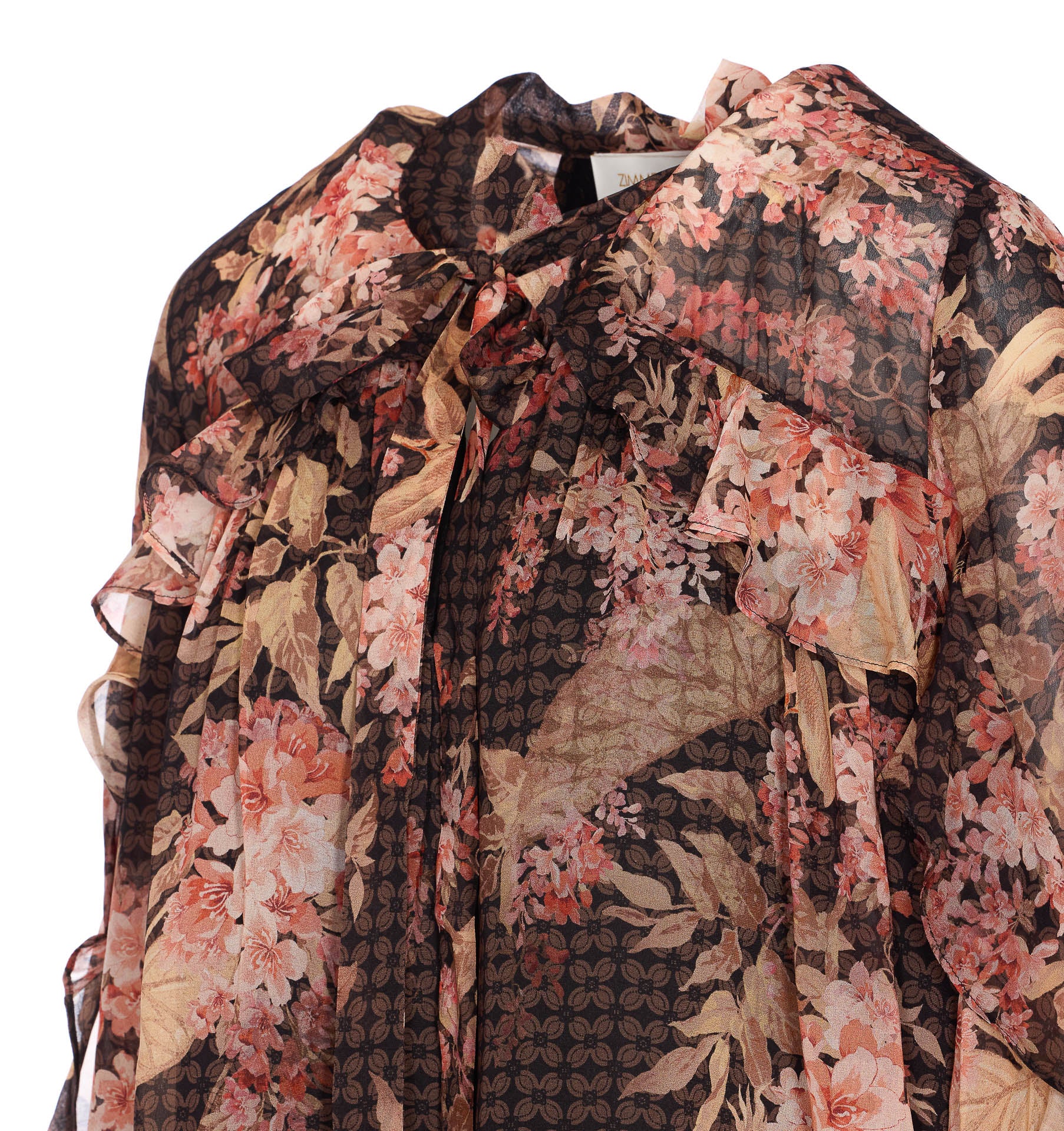 Zimmermann Shirts Brown Viscose