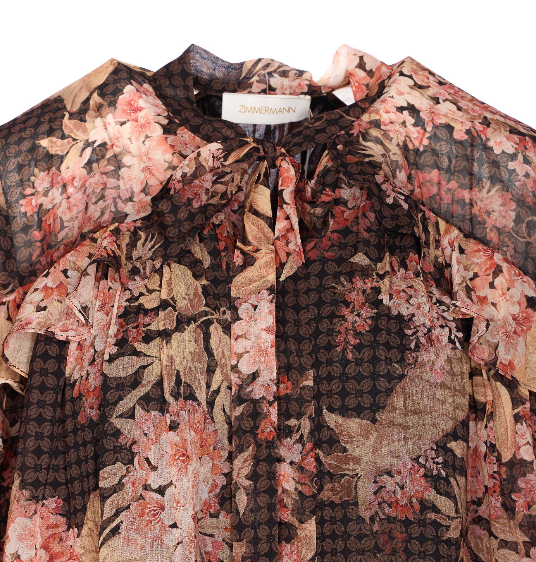 Zimmermann Shirts Brown Viscose