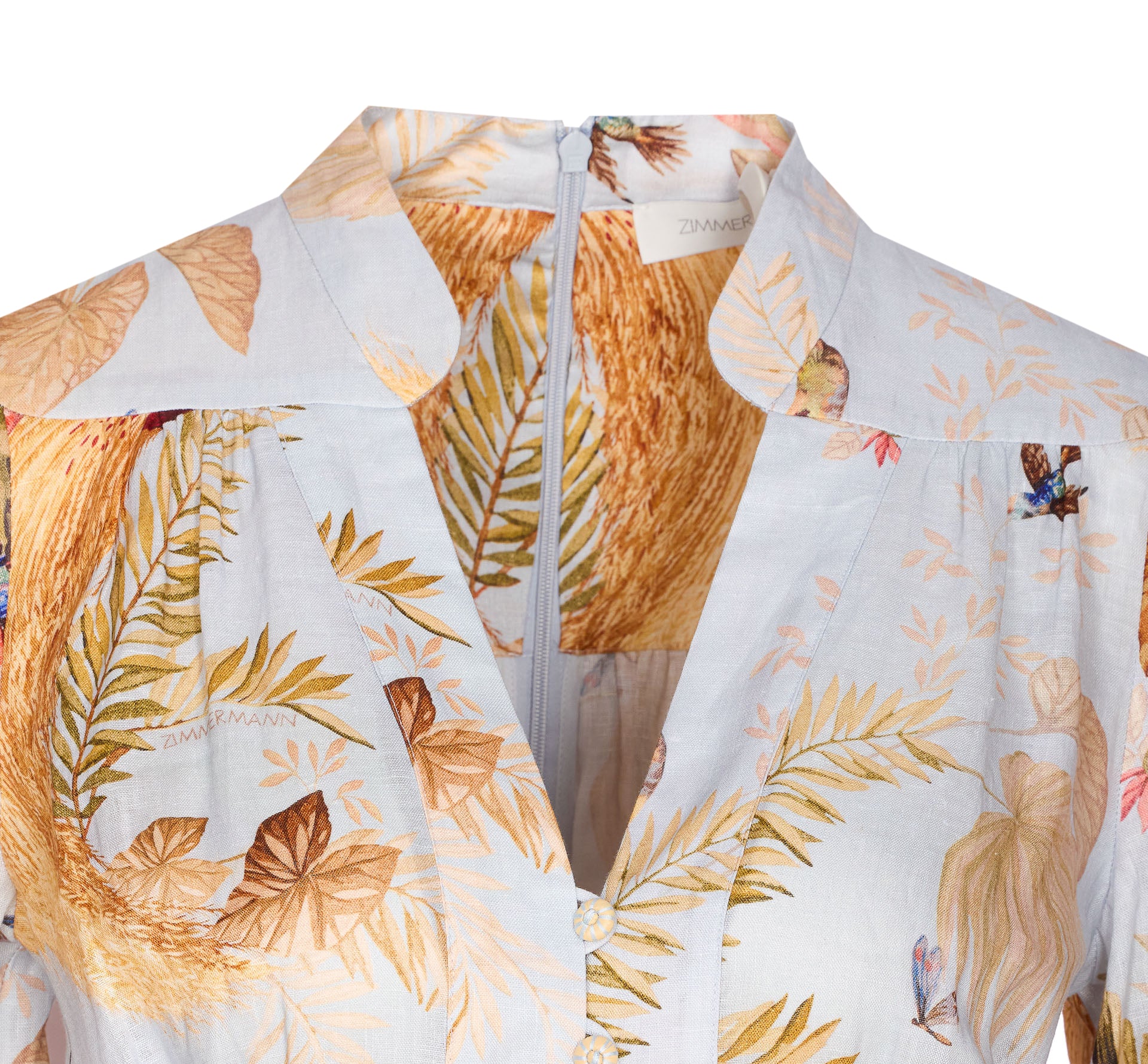 Zimmermann Dresses Multicolour Linen