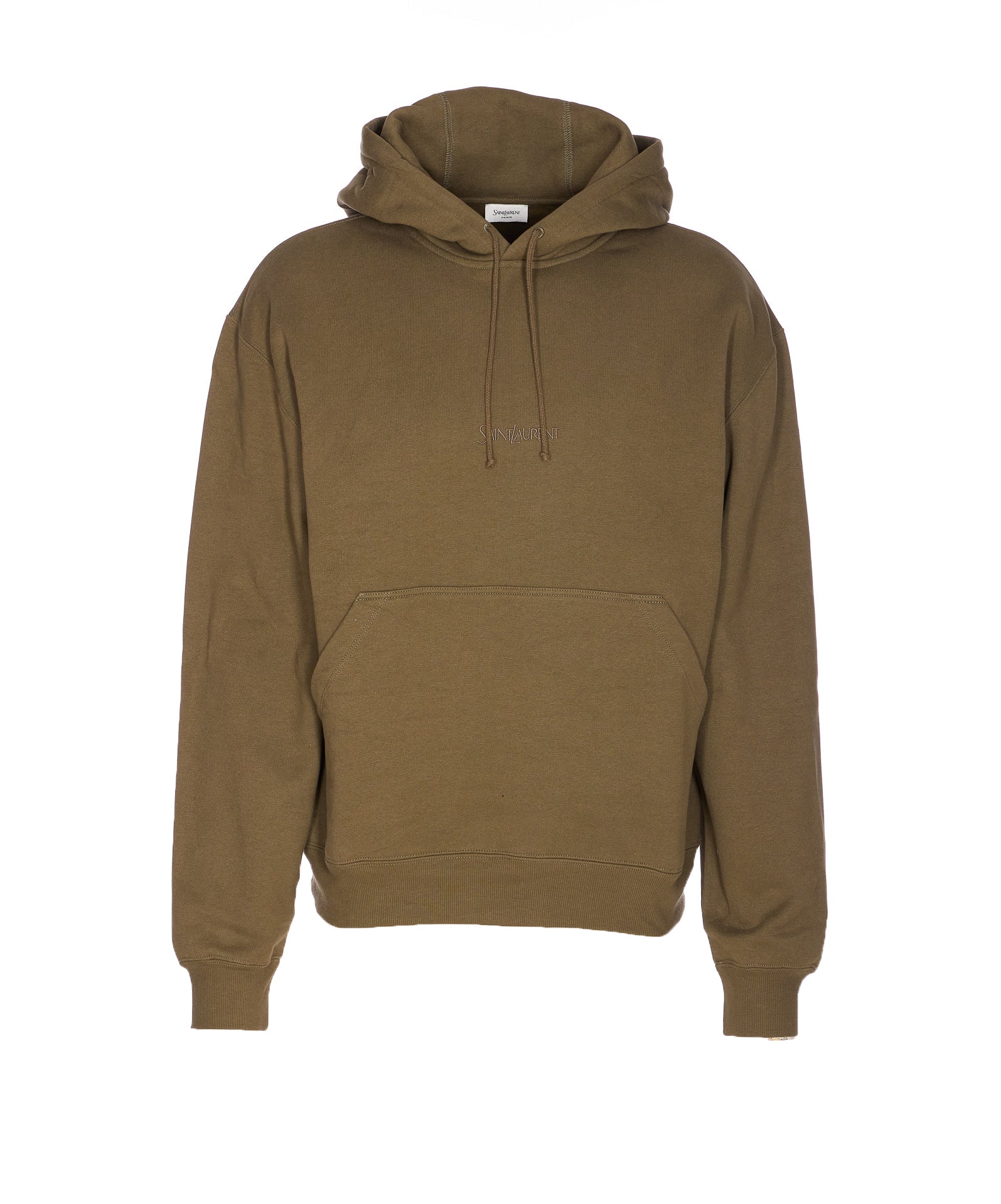 Saint Laurent Sweaters Green Cotton