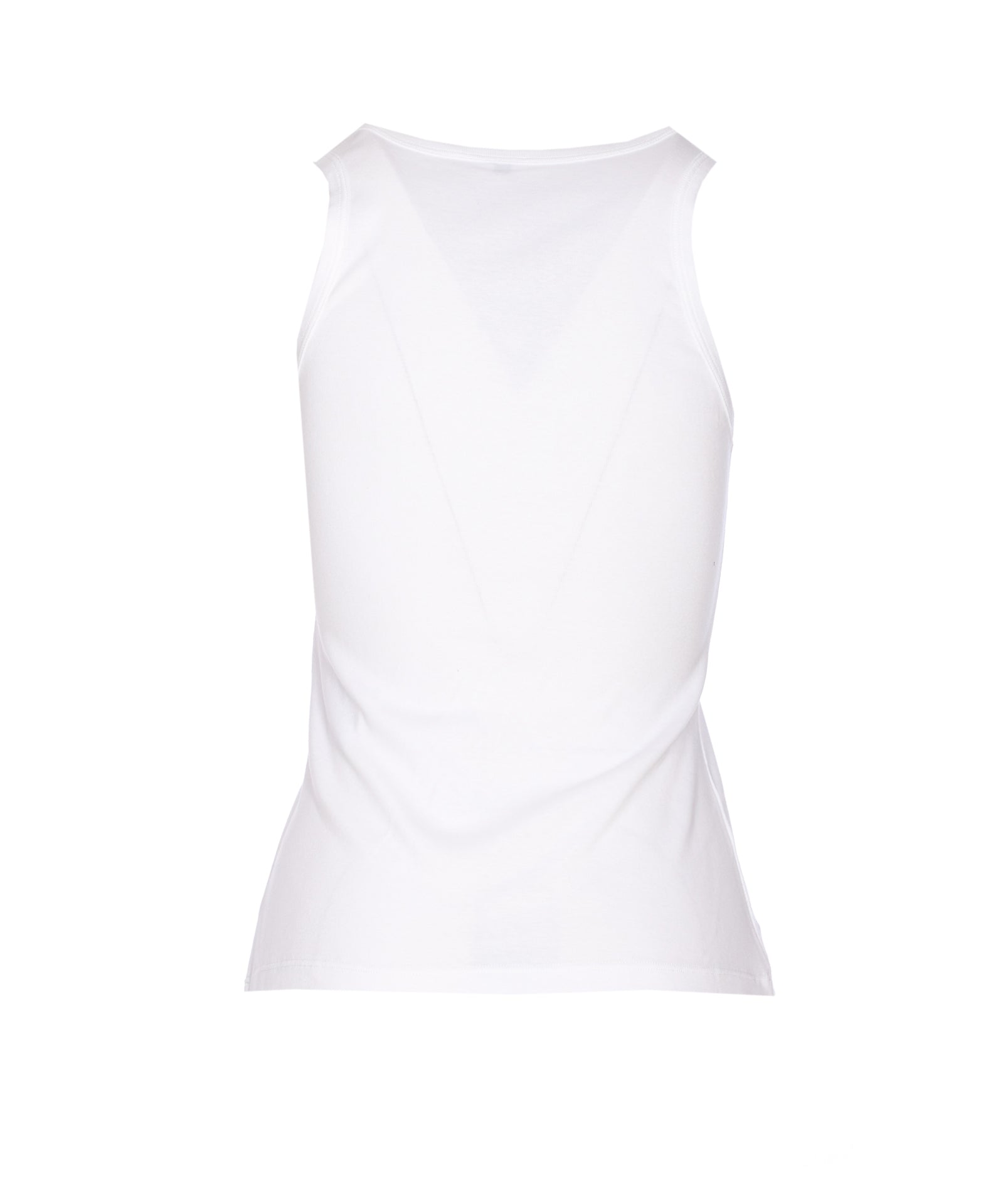 Saint Laurent Top White Cotton