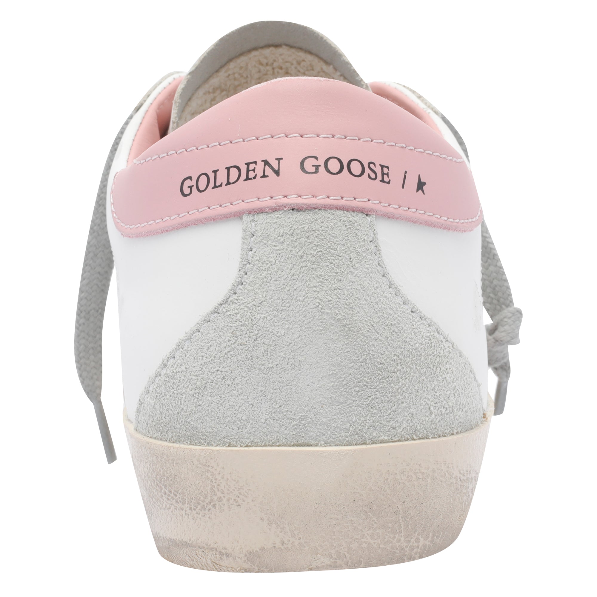 Golden Goose Sneakers White Calf Leather/rubber Sole