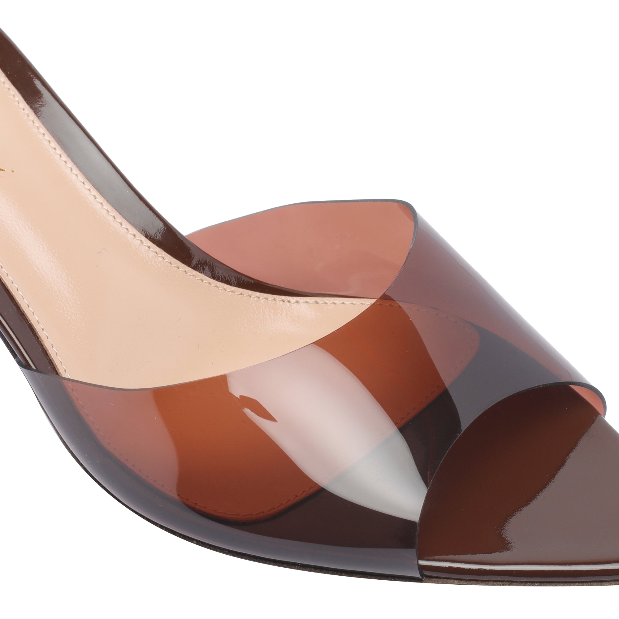 Gianvito Rossi Sandals Brown Rubber/leather Sole
