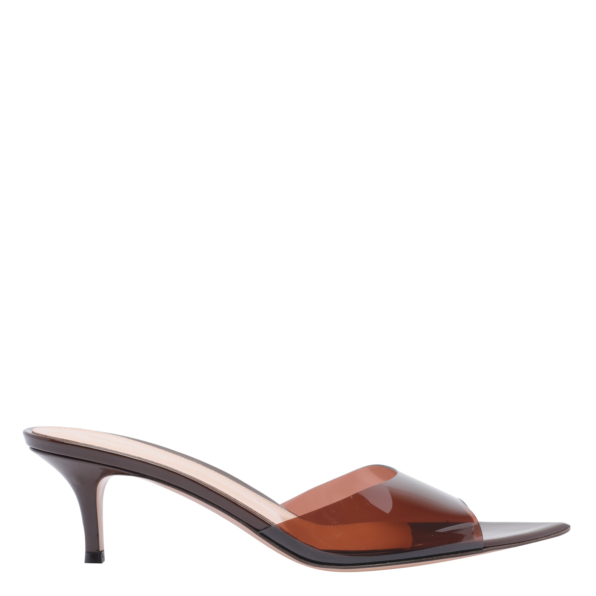Gianvito Rossi Sandals Brown Rubber/leather Sole