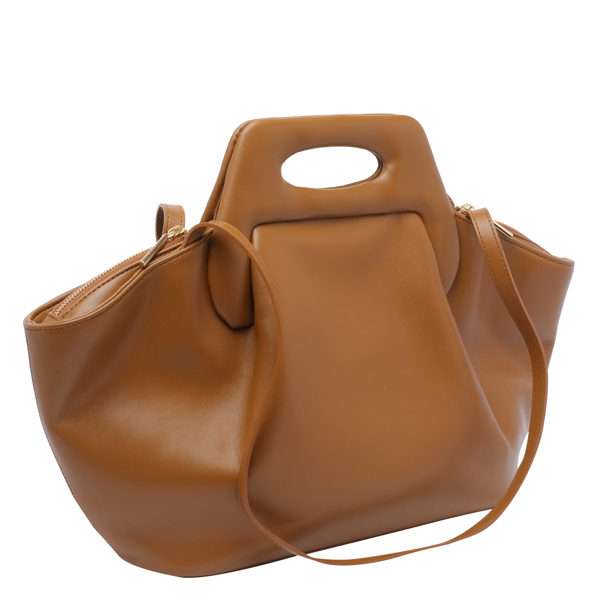The Moire Bags Brown Vegan