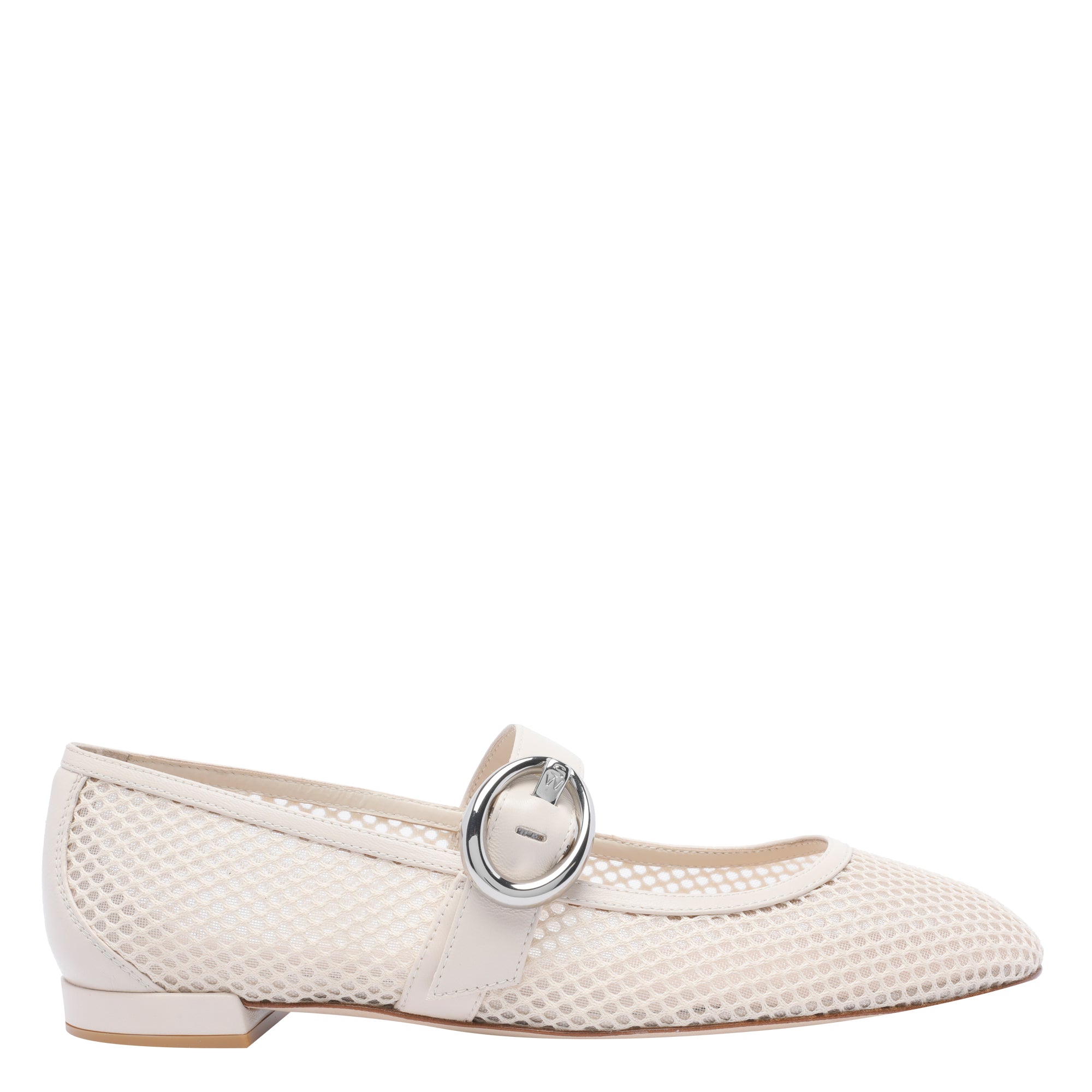 Stuart Weitzman Flat Shoes White