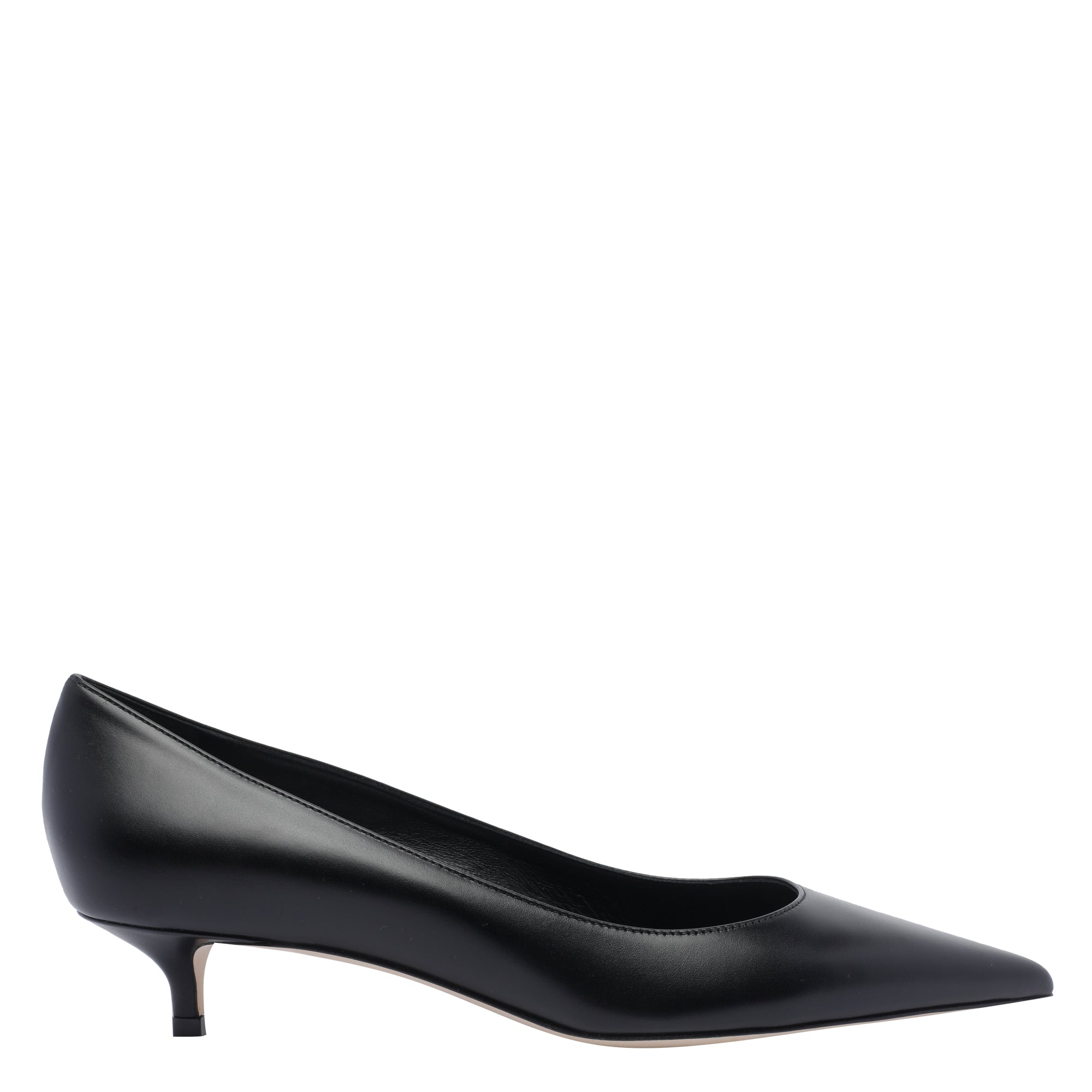 Jimmy Choo With Heel Black Calf Leather/leather Sole