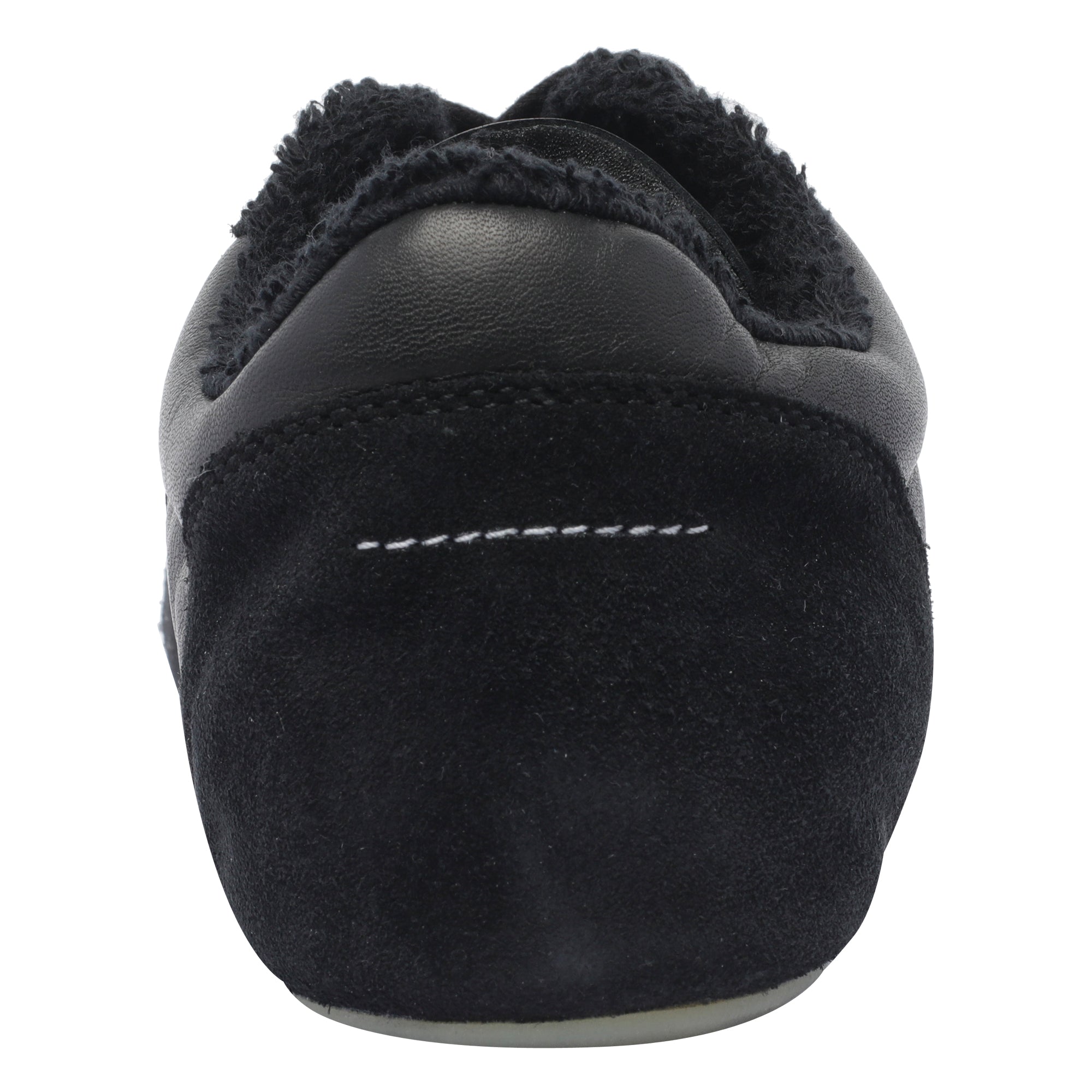 Mm6 Maison Margiela Sneakers Black Calf Leather/rubber Sole
