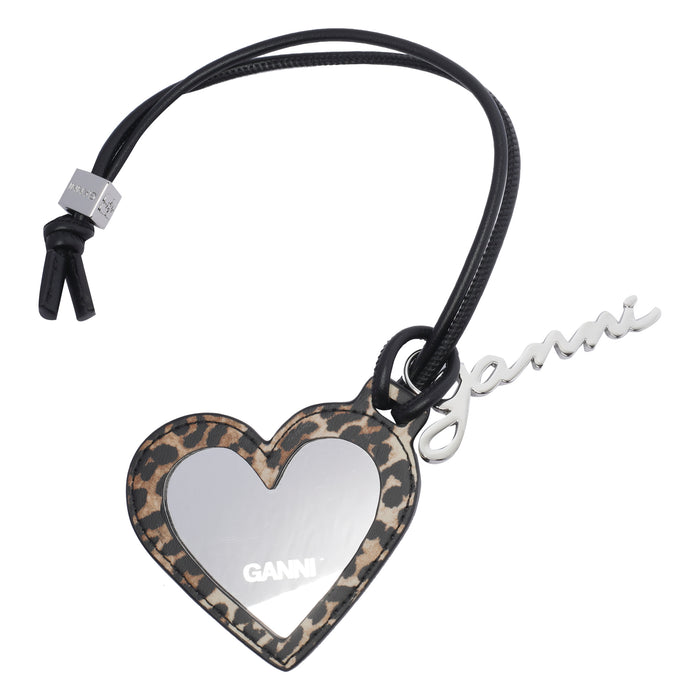 Ganni Keychains Brown