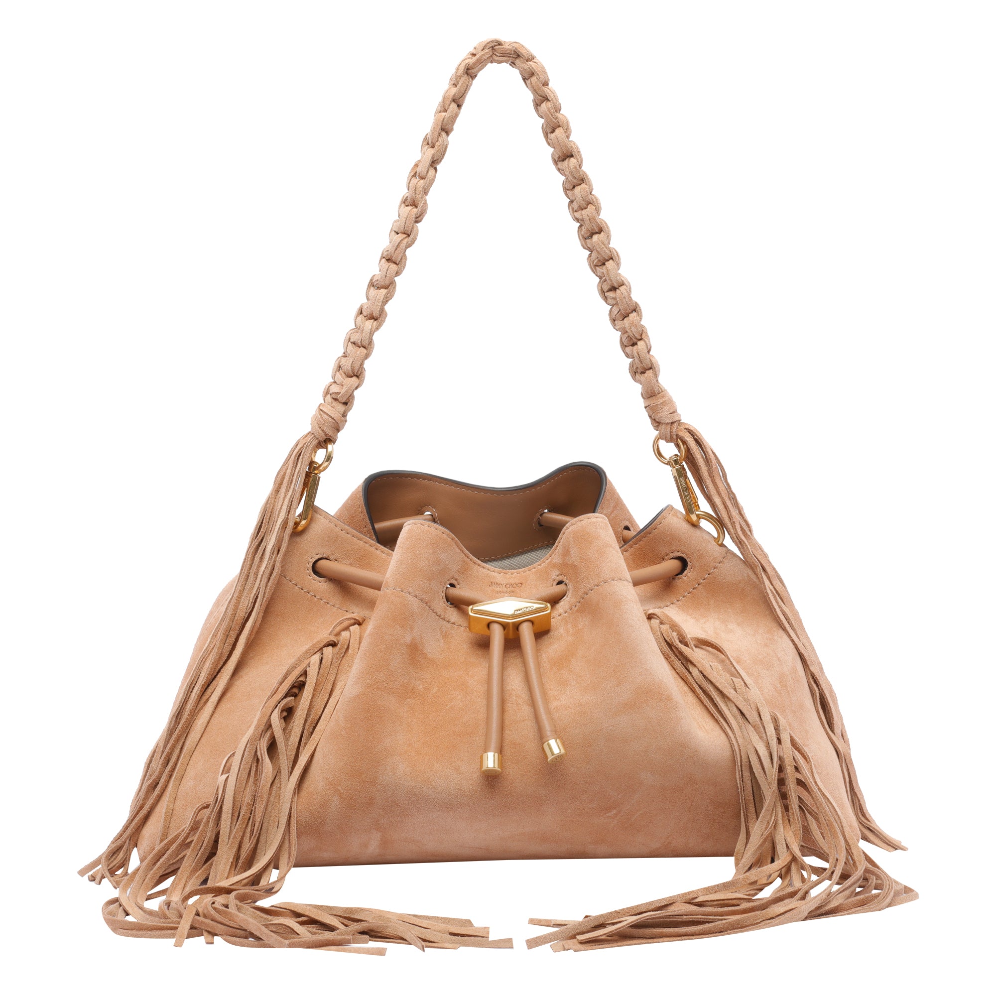 Jimmy Choo Bags Beige Calf Leather