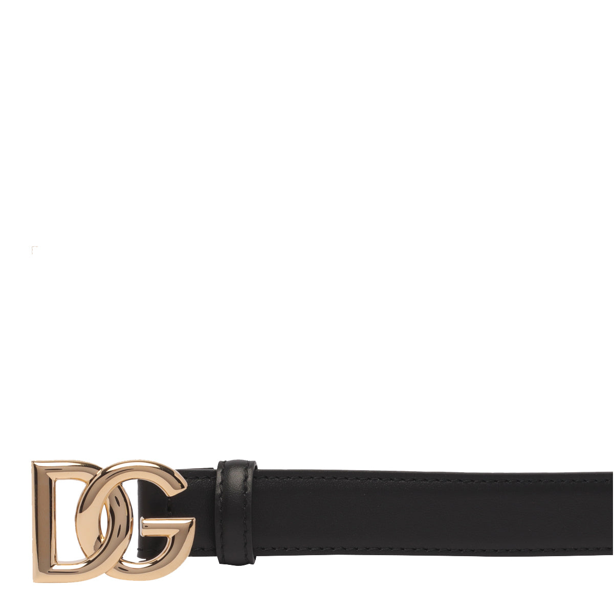 Dolce & Gabbana Belts Black Calf Leather