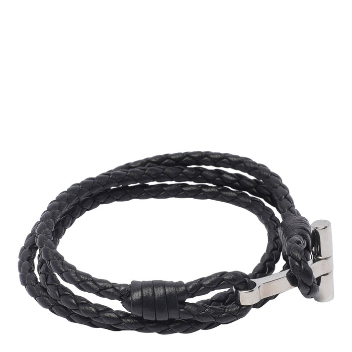 Tom Ford Bijoux Black Calf Leather Metal