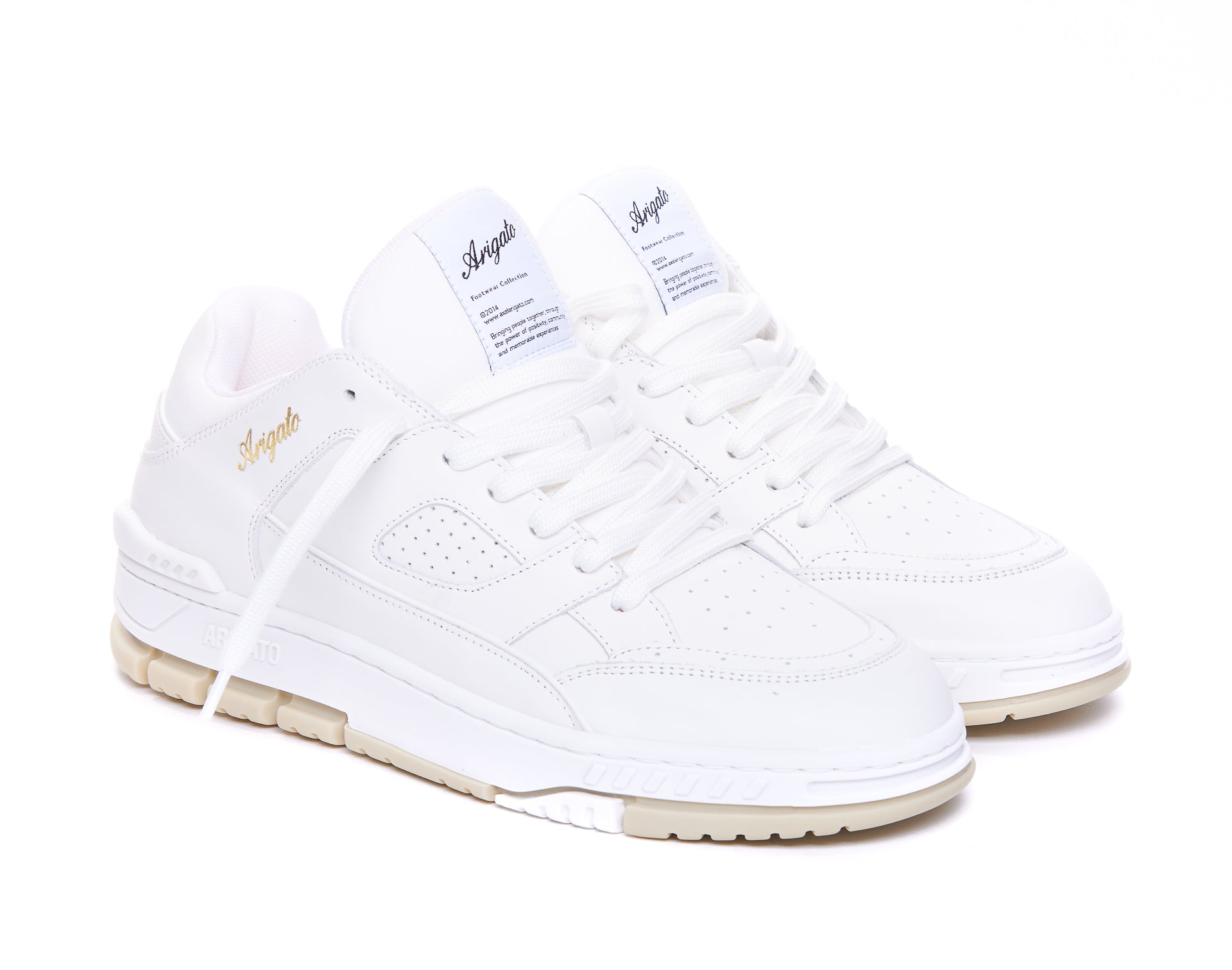 Axel Arigato Sneakers White Calf Leather/rubber Sole