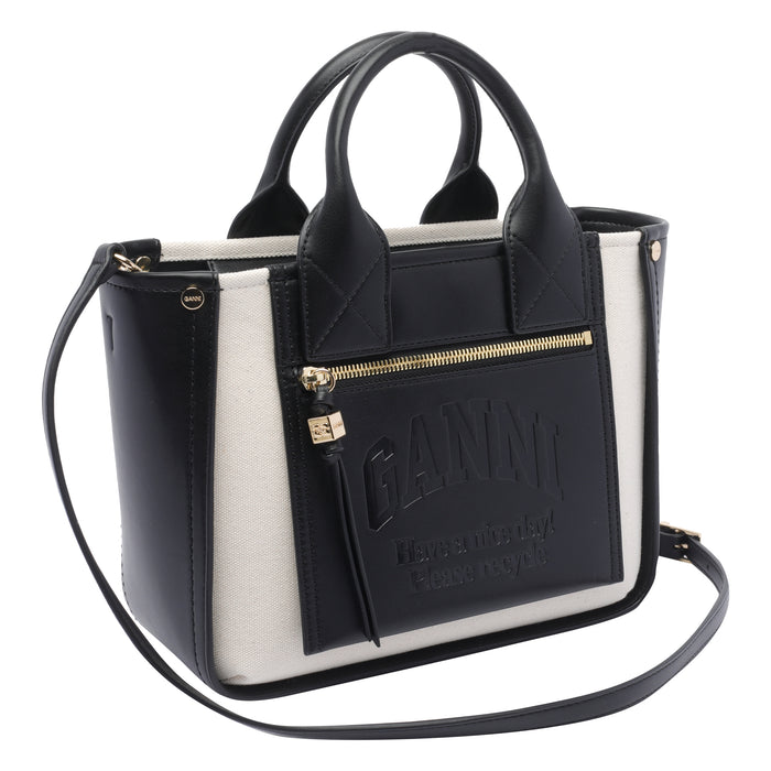 Ganni Bags Black Cotton