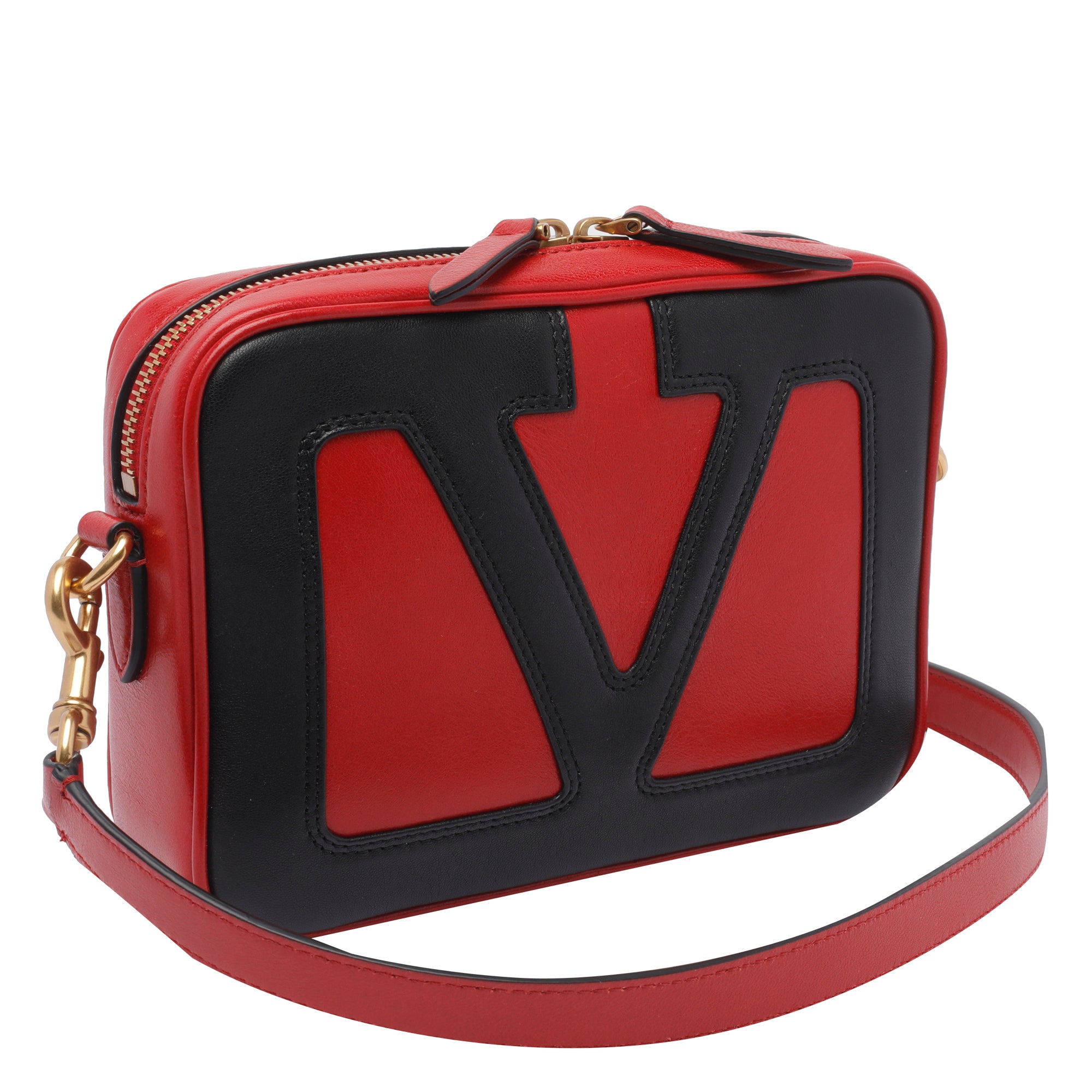 Valentino Garavani Bags Red Calf Leather