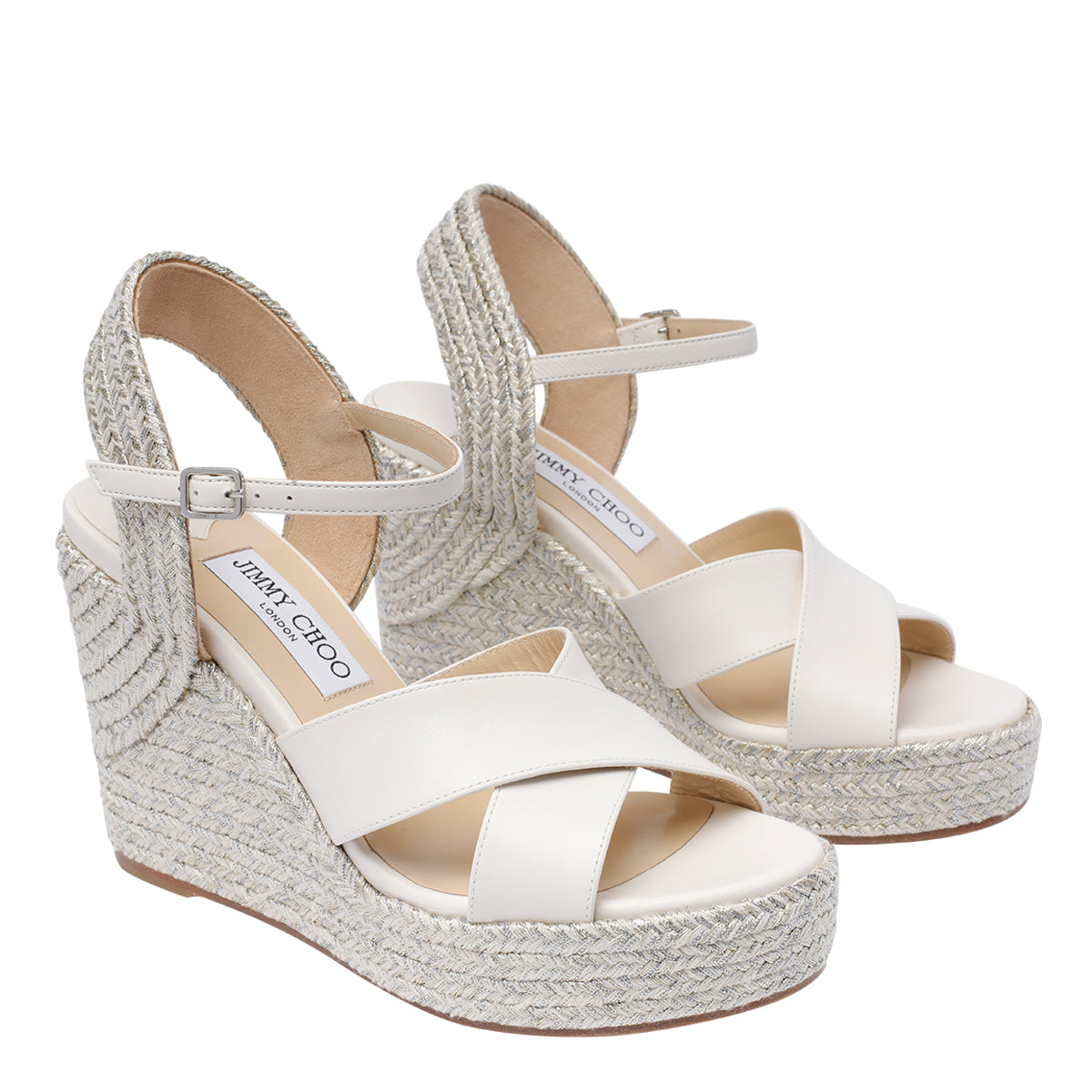Jimmy Choo Sandals White