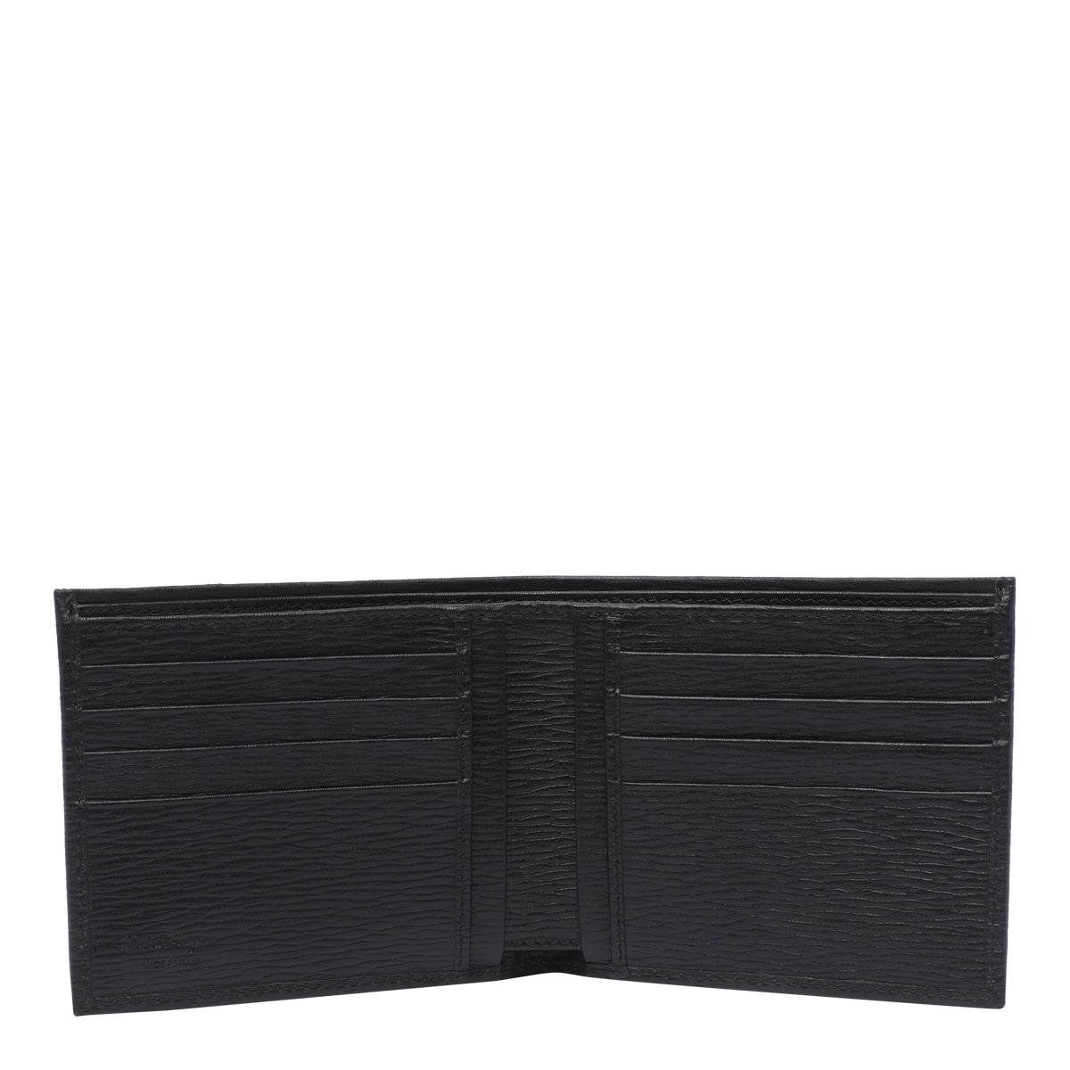 Ferragamo Wallets Black Calf Leather