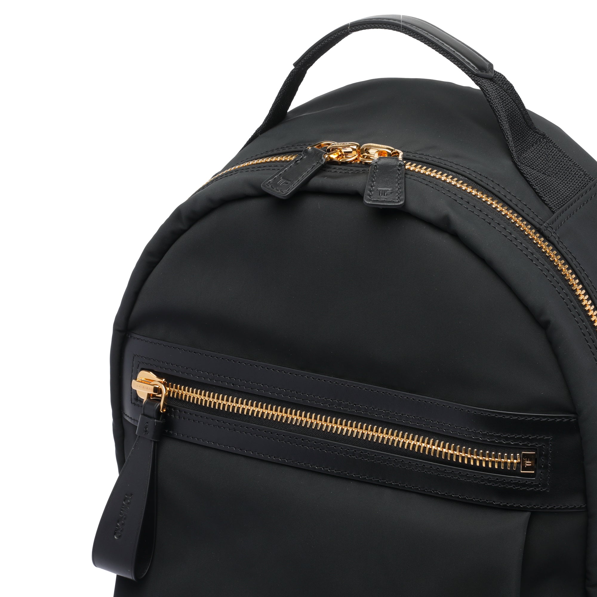 Tom Ford Bags Black Fabric Calf Leather