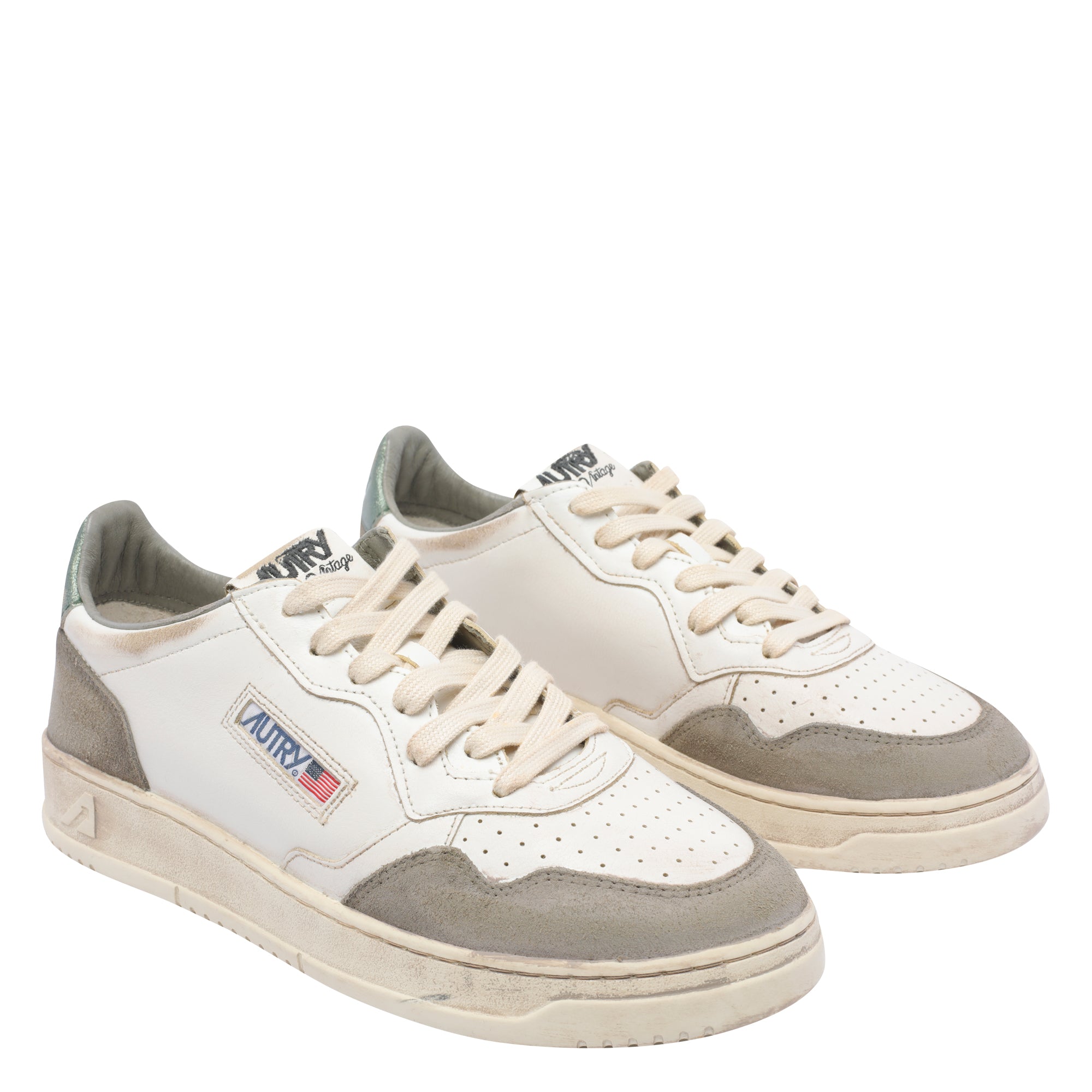 Autry Sneakers White Calf Leather/rubber Sole