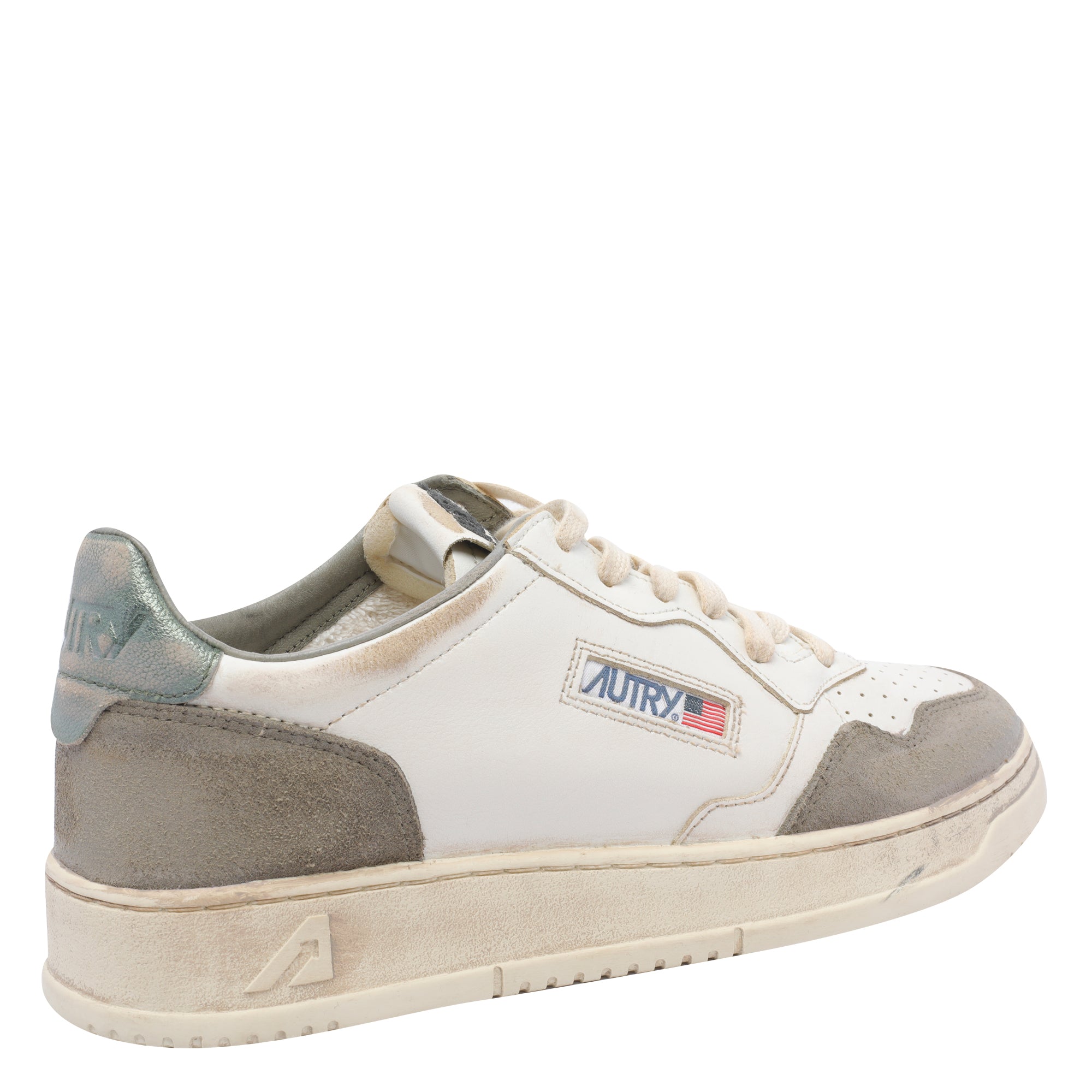 Autry Sneakers White Calf Leather/rubber Sole
