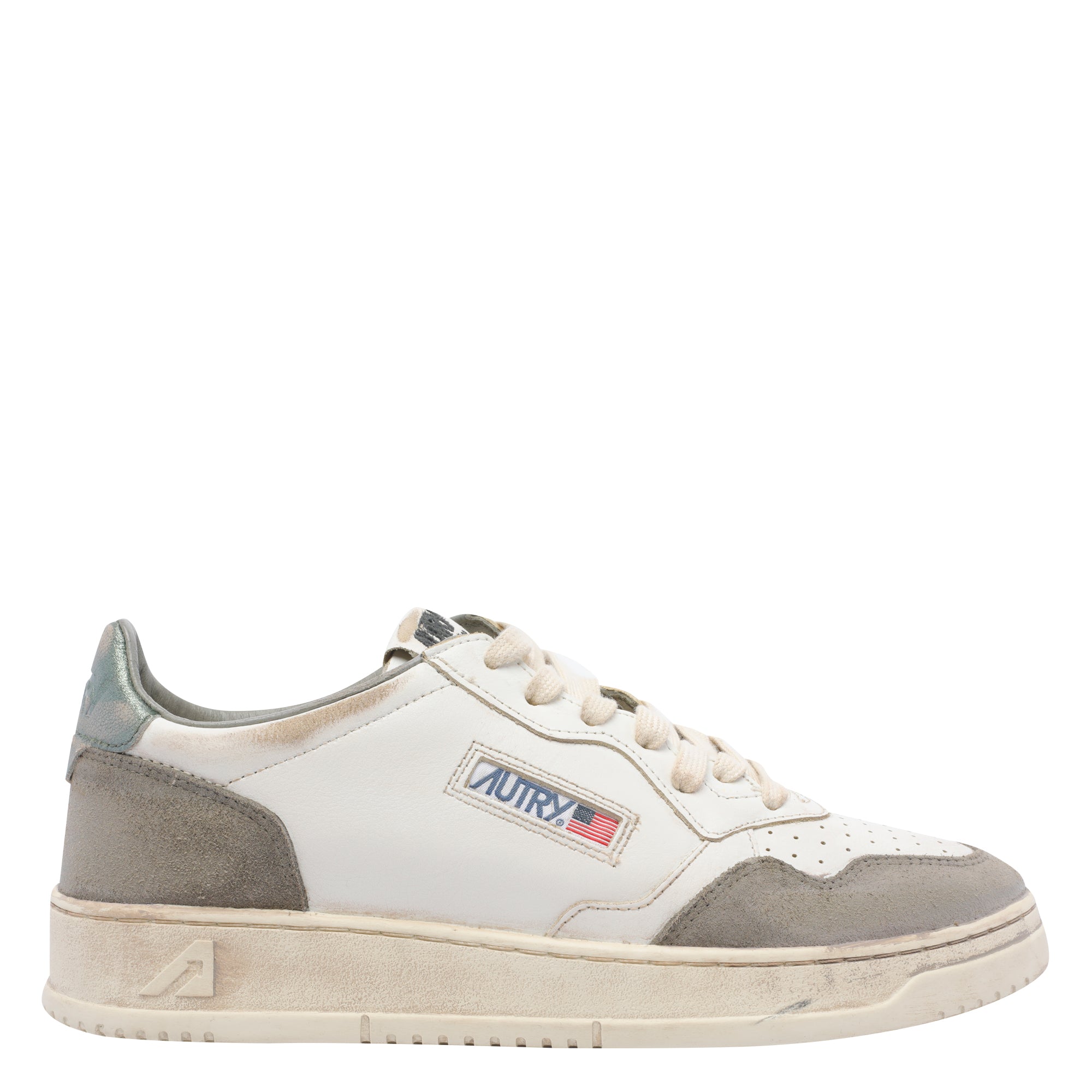 Autry Sneakers White Calf Leather/rubber Sole