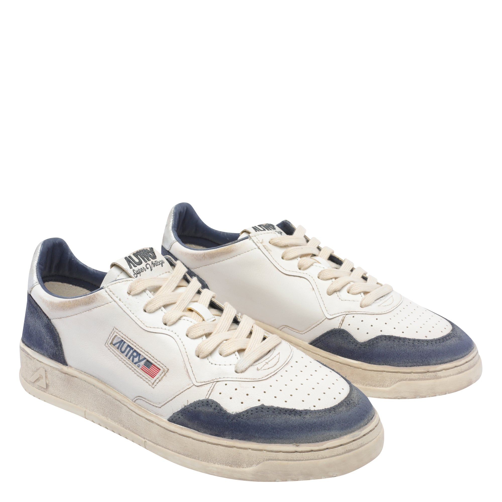 Autry Sneakers White Calf Leather/rubber Sole