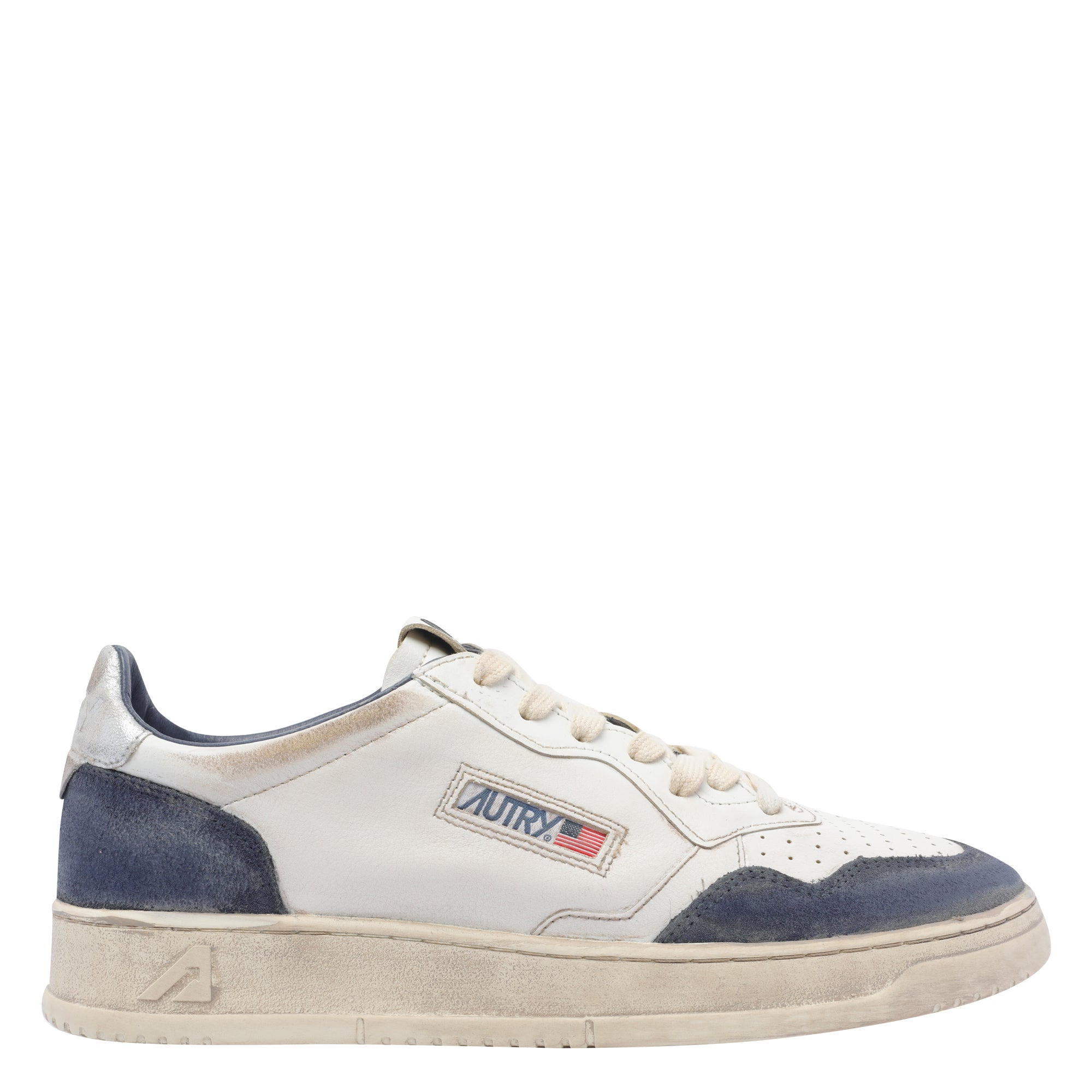 Autry Sneakers White Calf Leather/rubber Sole
