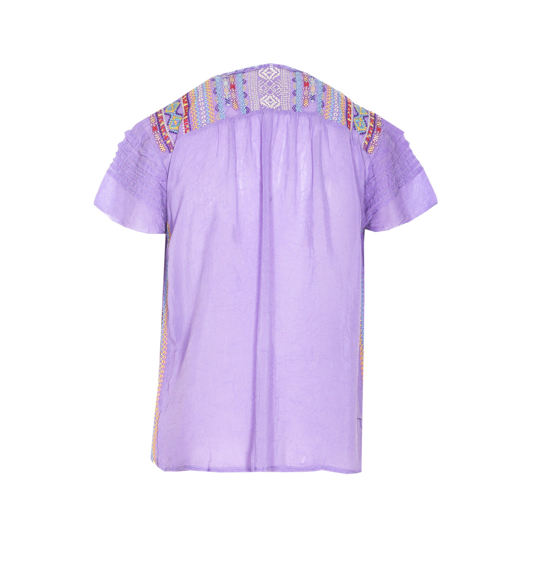 Johnny Was Shirts Purple Cupro