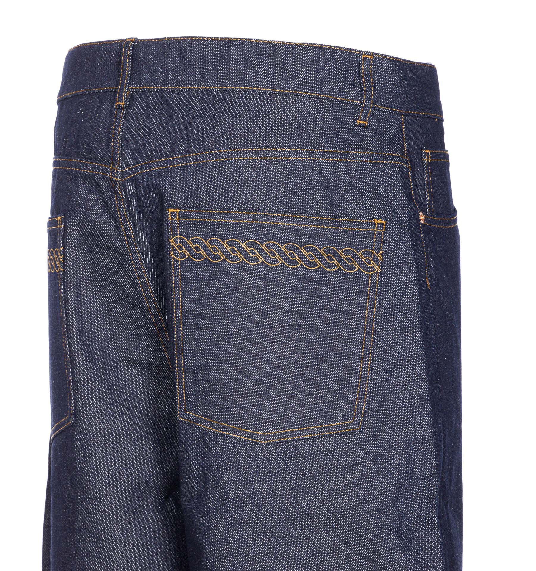 Drole De Monsieur Jeans Blue Cotton