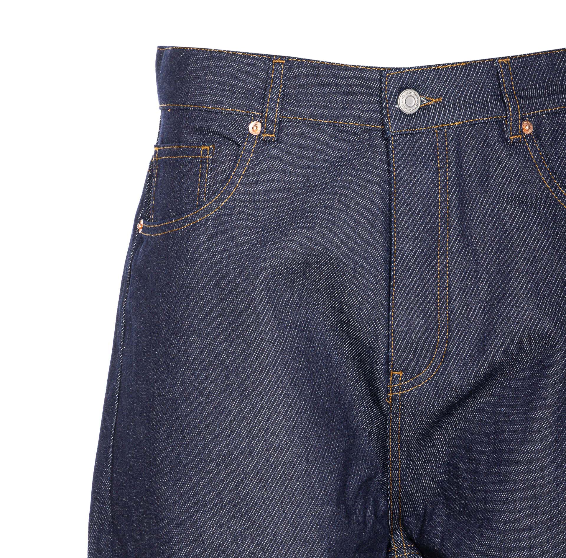 Drole De Monsieur Jeans Blue Cotton