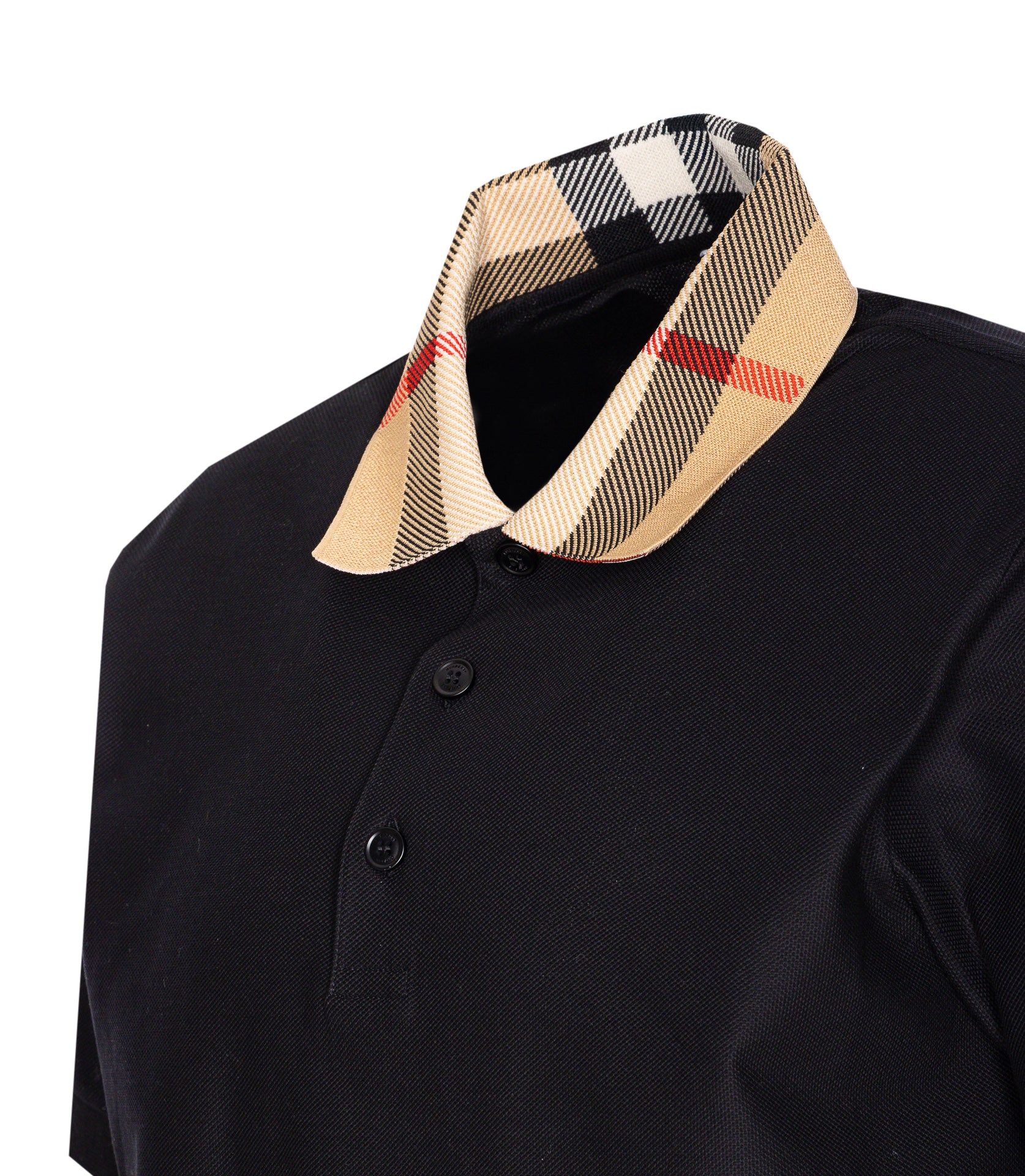 Burberry T-Shirts And Polos Black Cotton