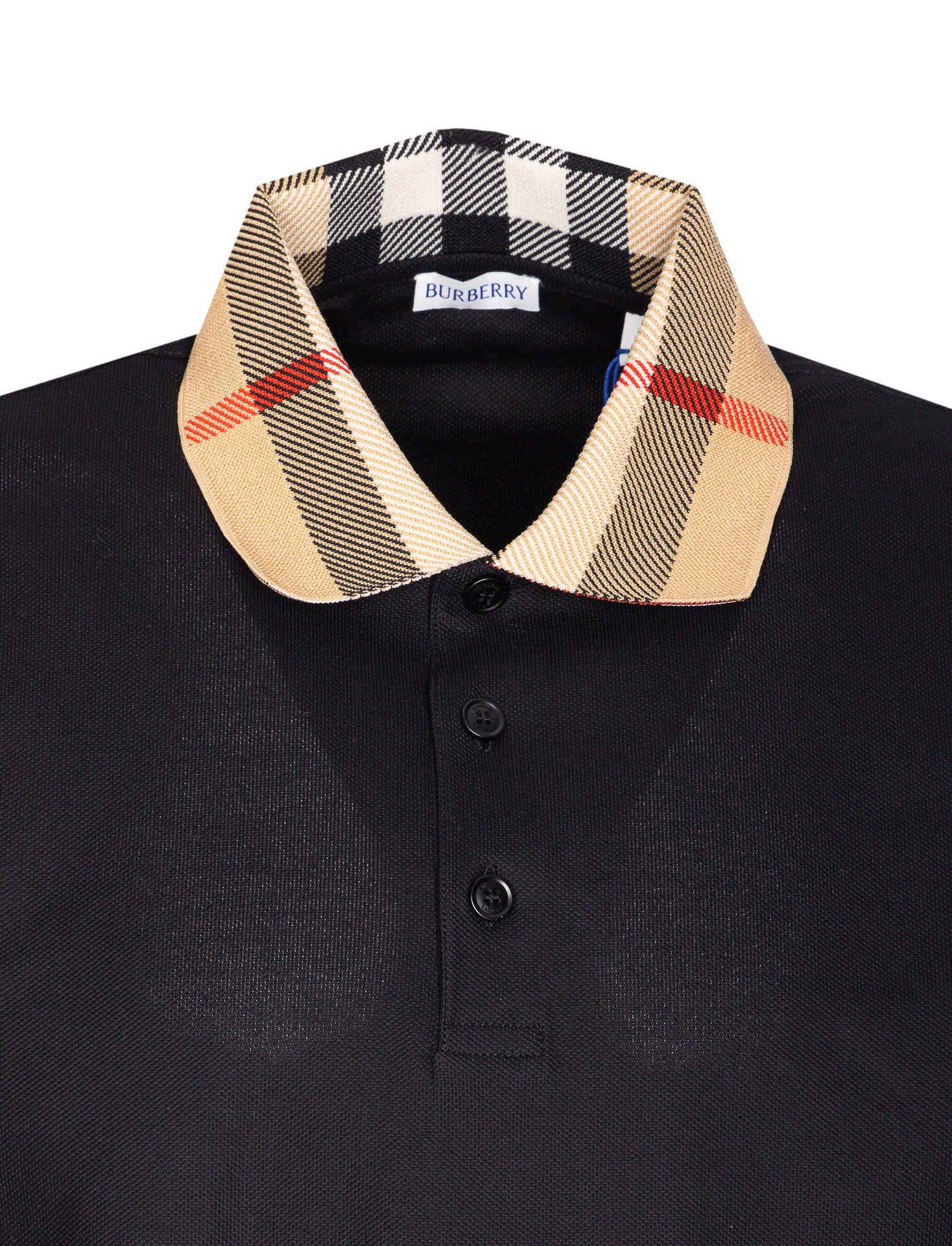 Burberry T-Shirts And Polos Black Cotton