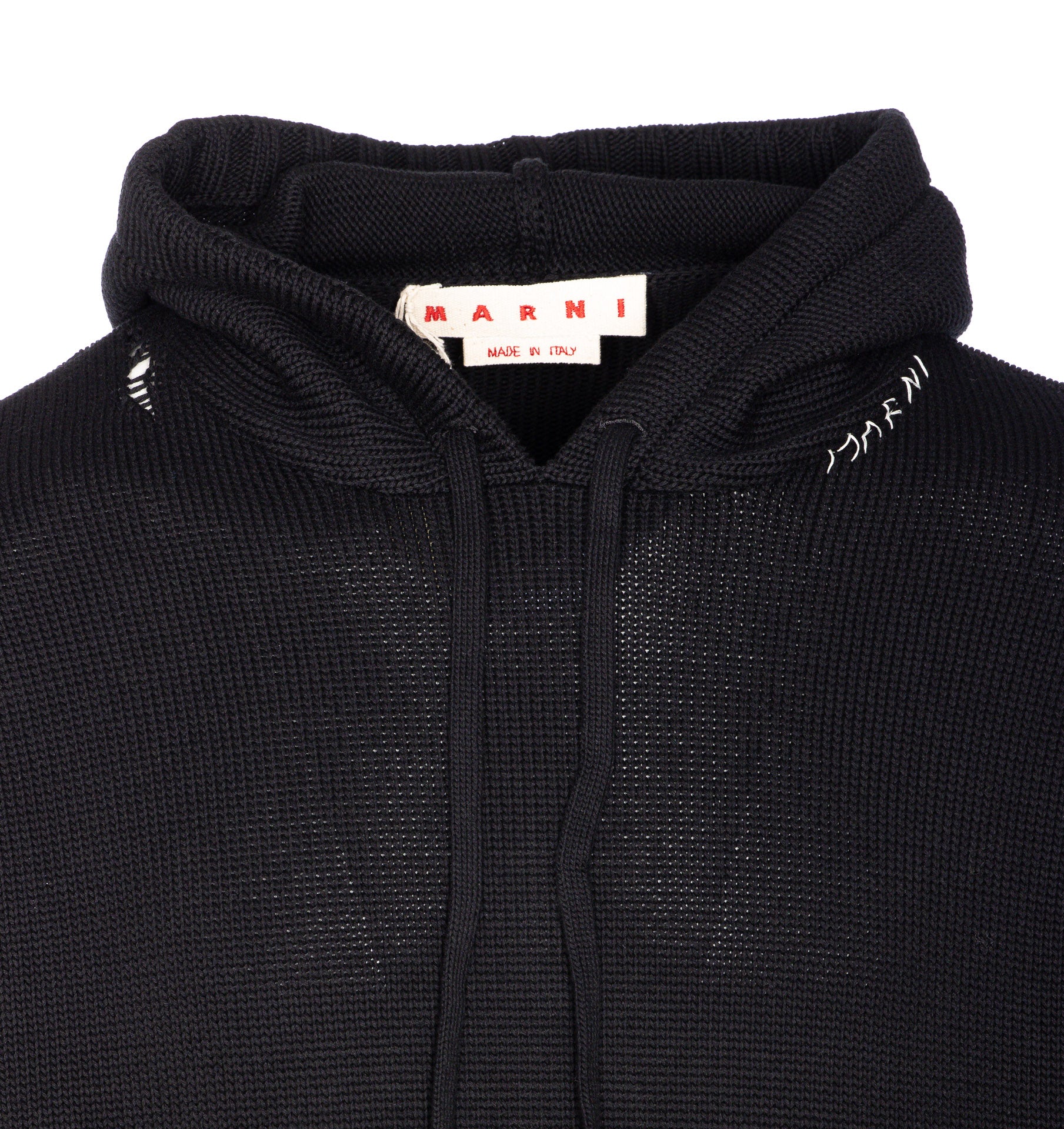 Marni Sweaters Black Cotton