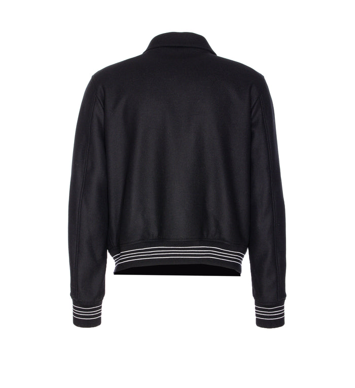 Amiri Jackets Black Wool