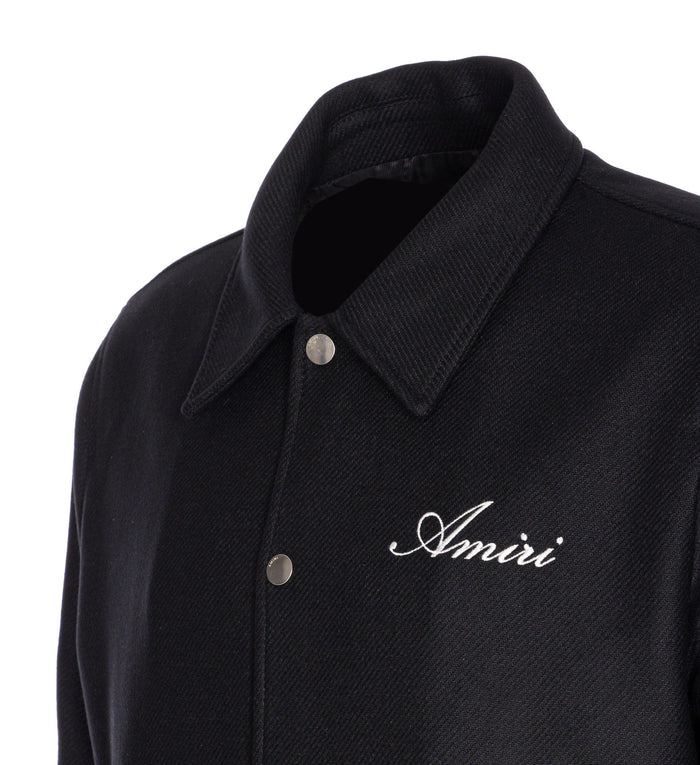 Amiri Jackets Black Wool