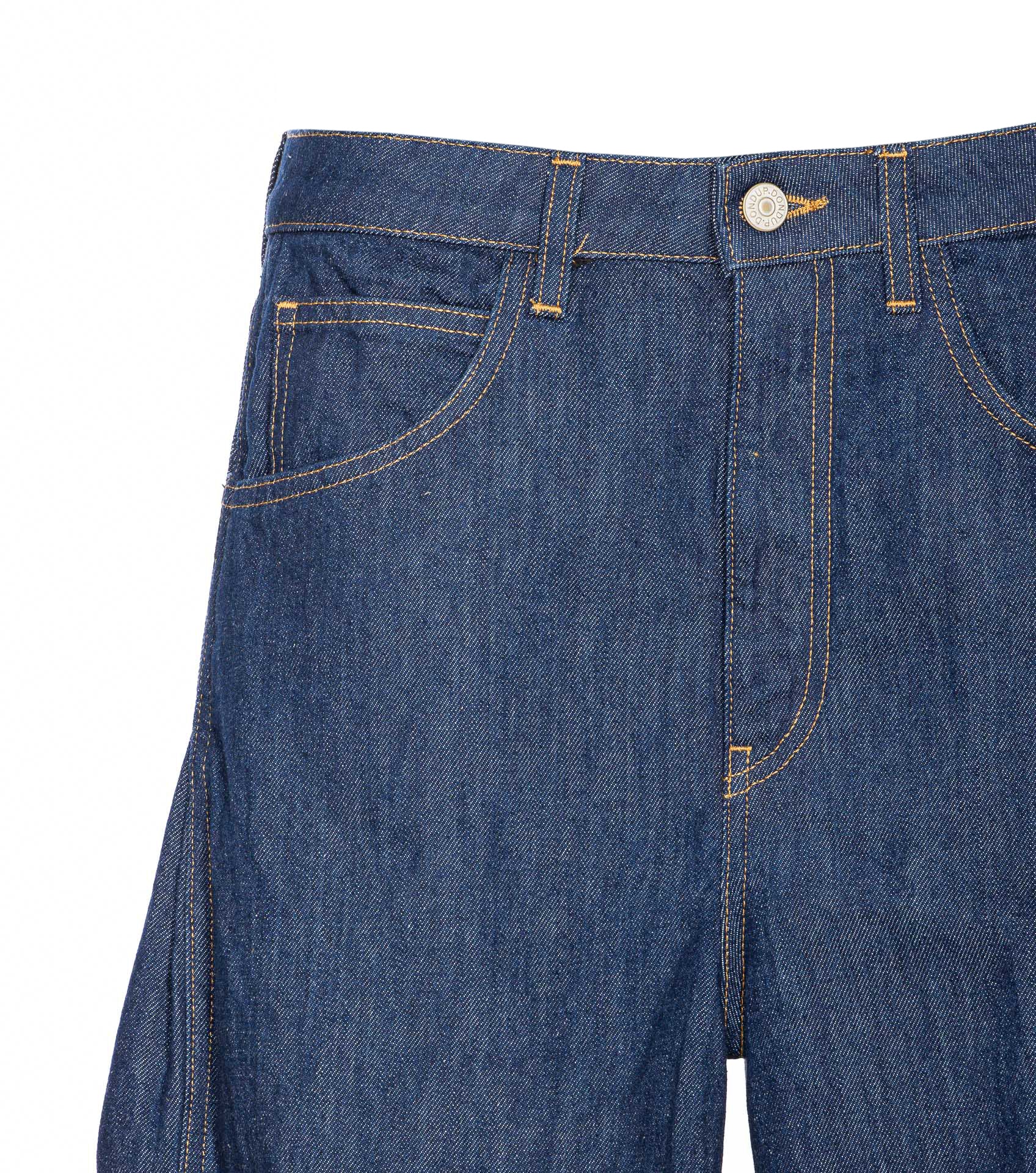 Dondup Trousers Blue Cotton