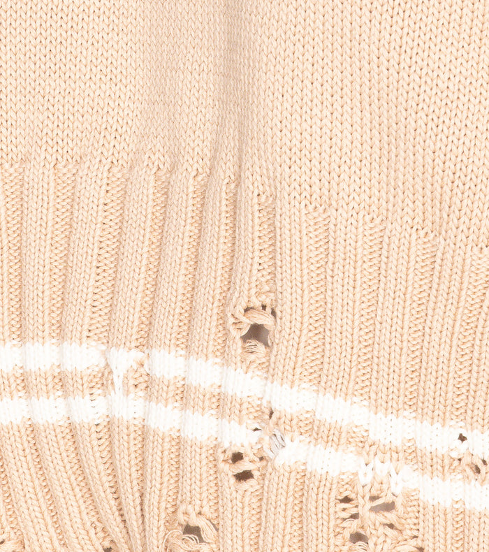 Marni Sweaters Beige Cotton