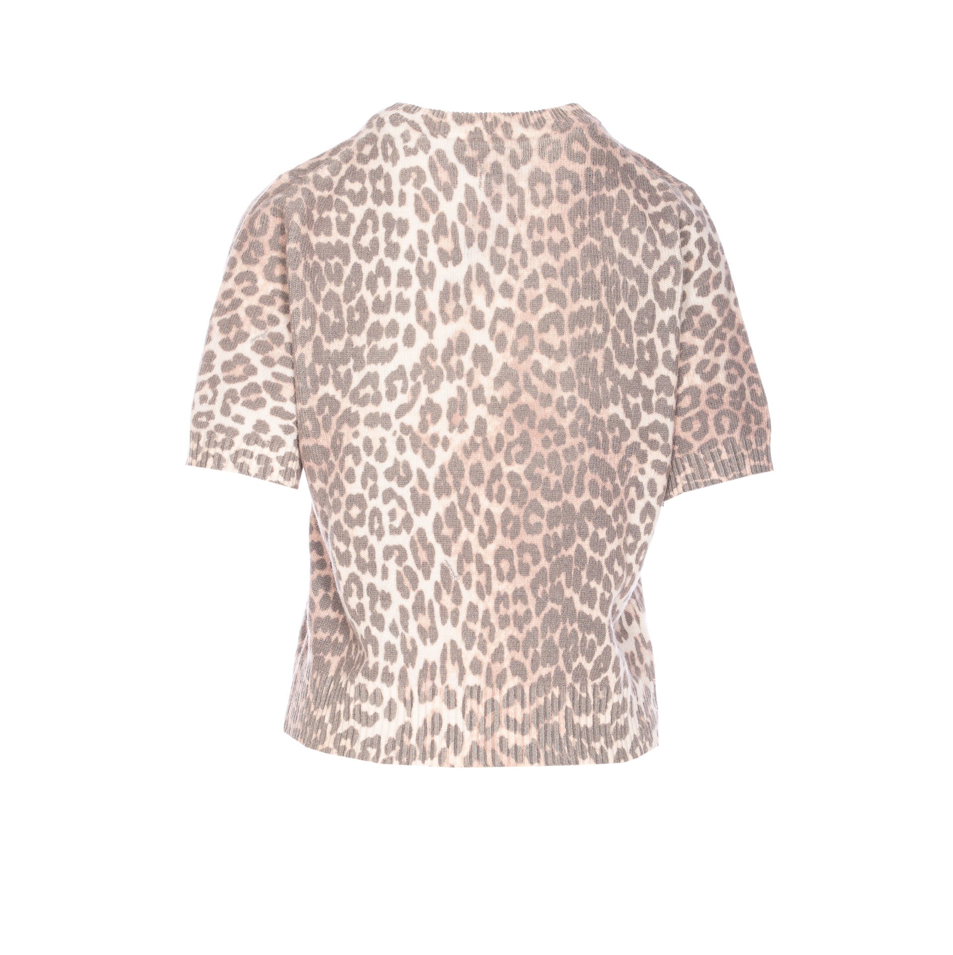 Ganni T-Shirts And Polos Brown Wool