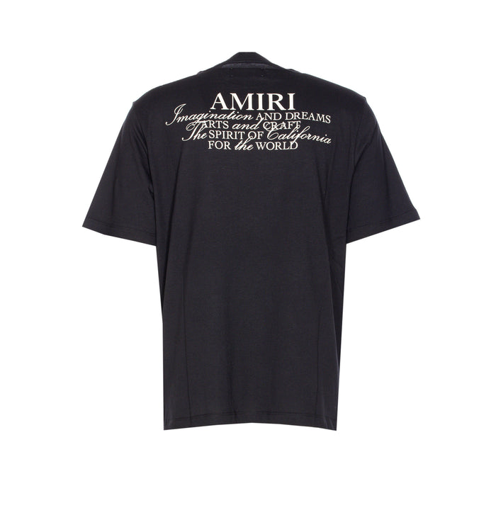 Amiri T-Shirts And Polos Black Cotton