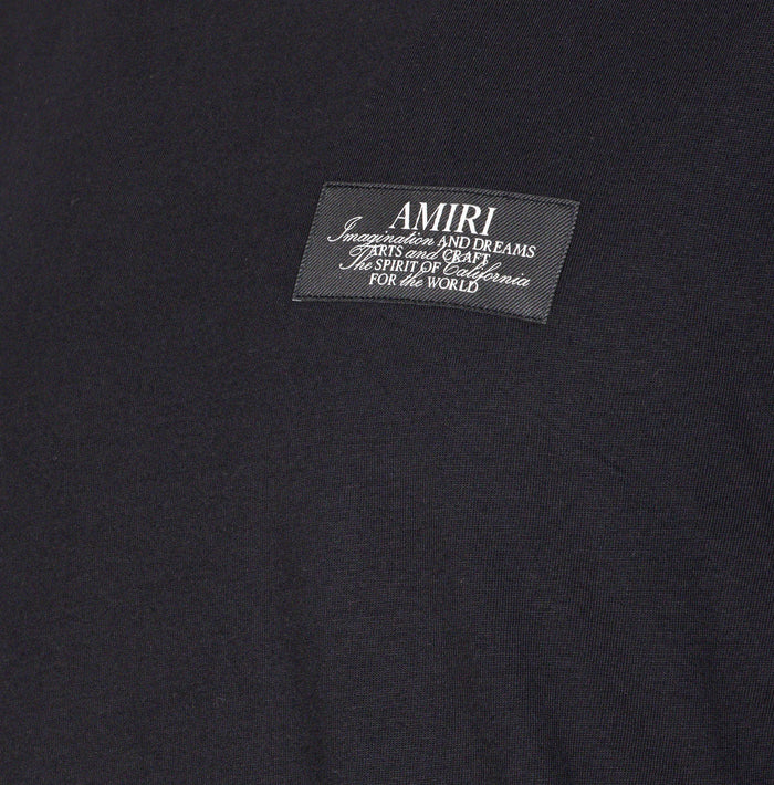 Amiri T-Shirts And Polos Black Cotton