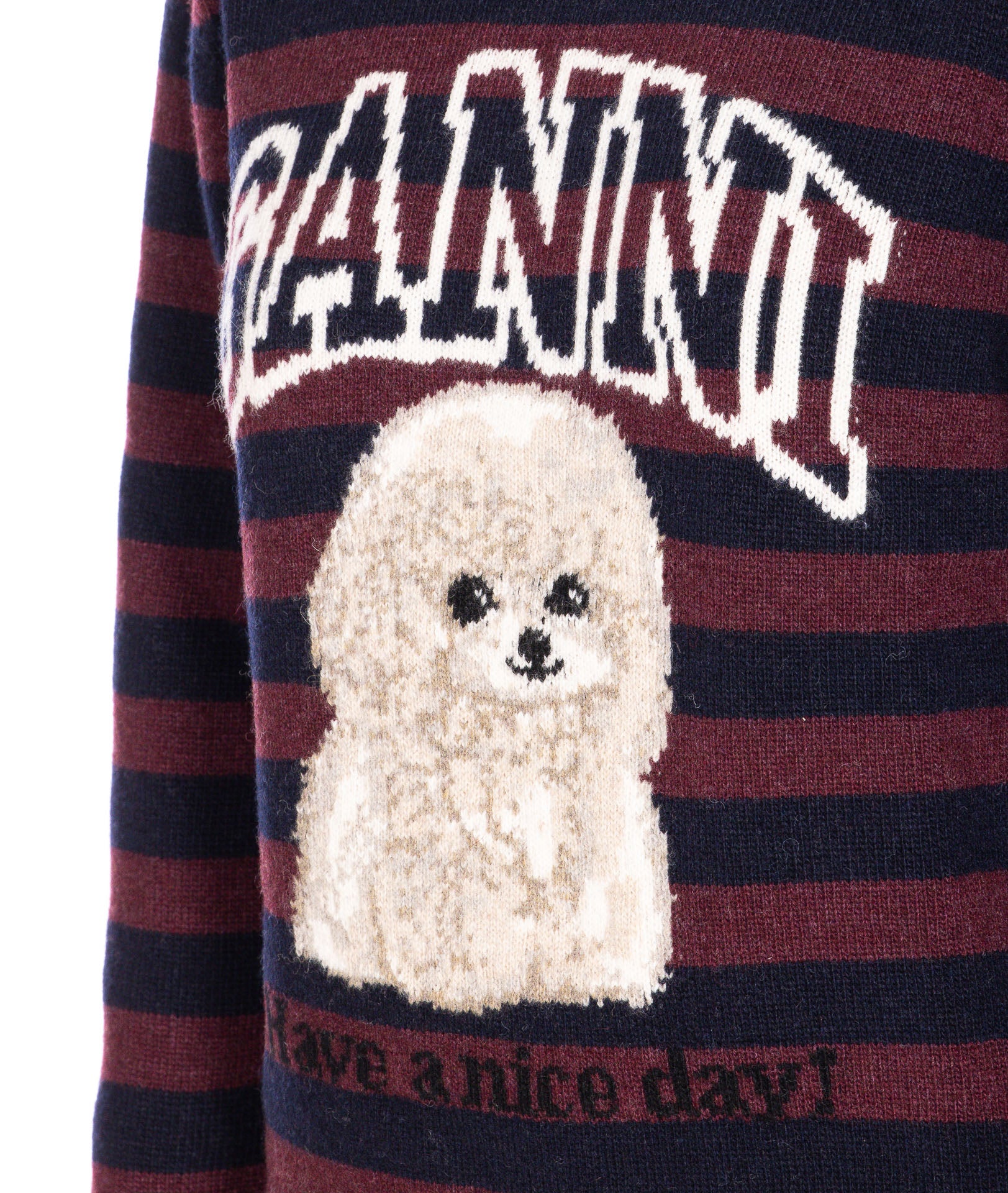 Ganni Sweaters Multicolour Wool