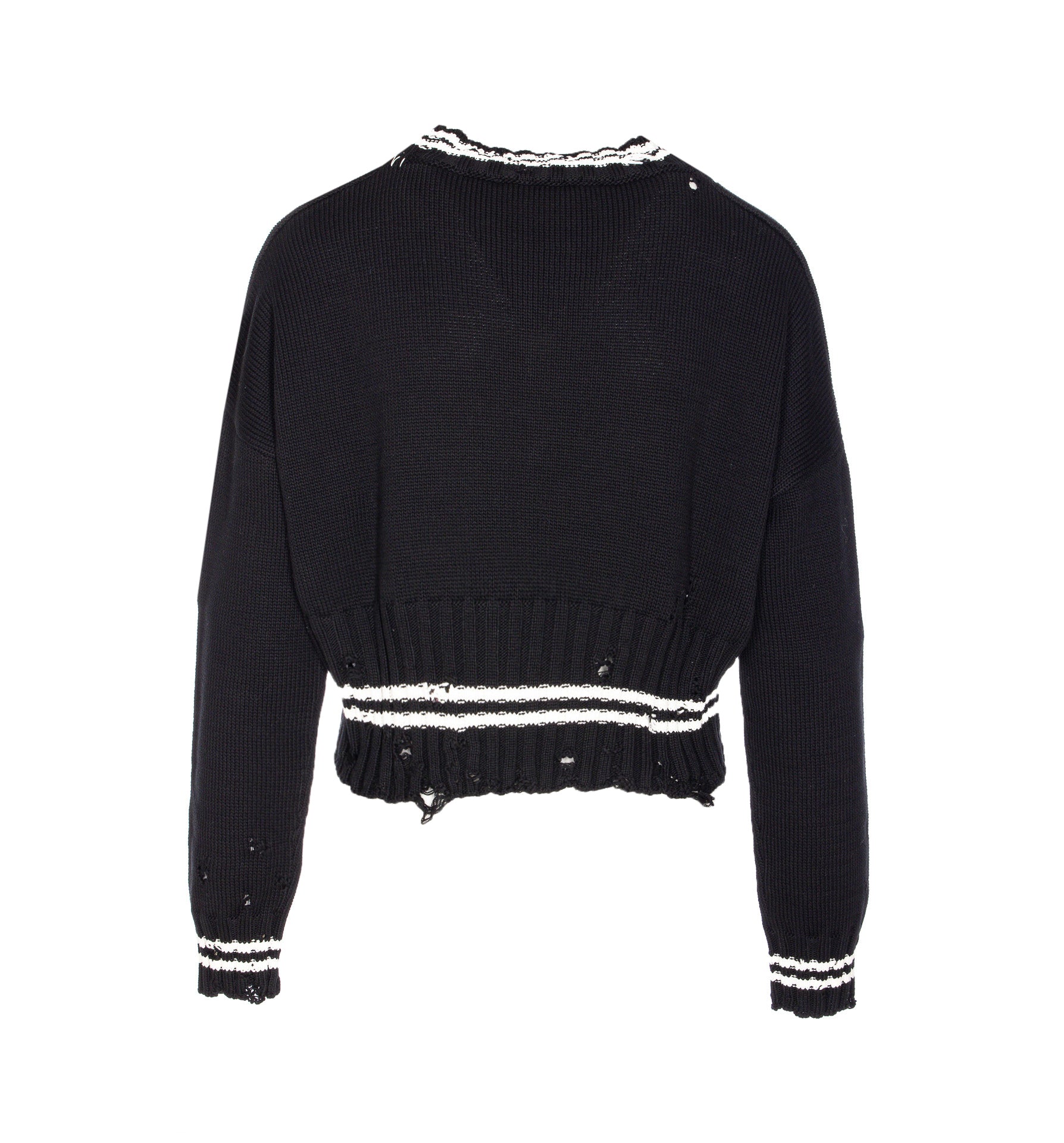 Marni Sweaters Black Cotton