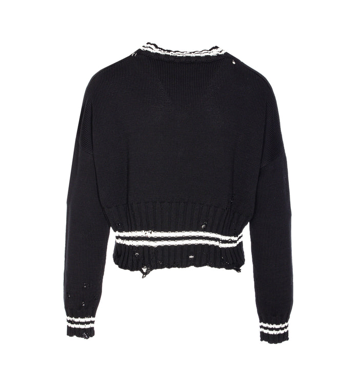 Marni Sweaters Black Cotton