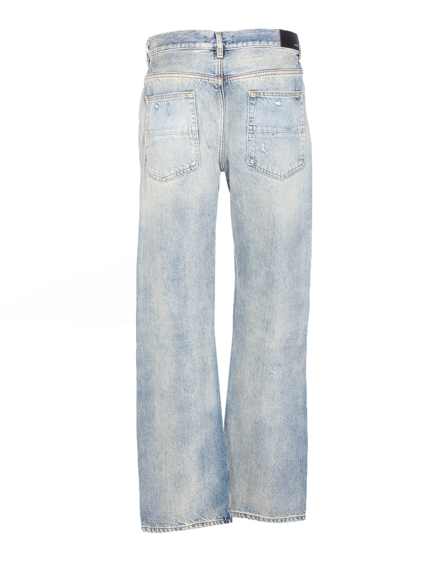Amiri Jeans Blue Cotton