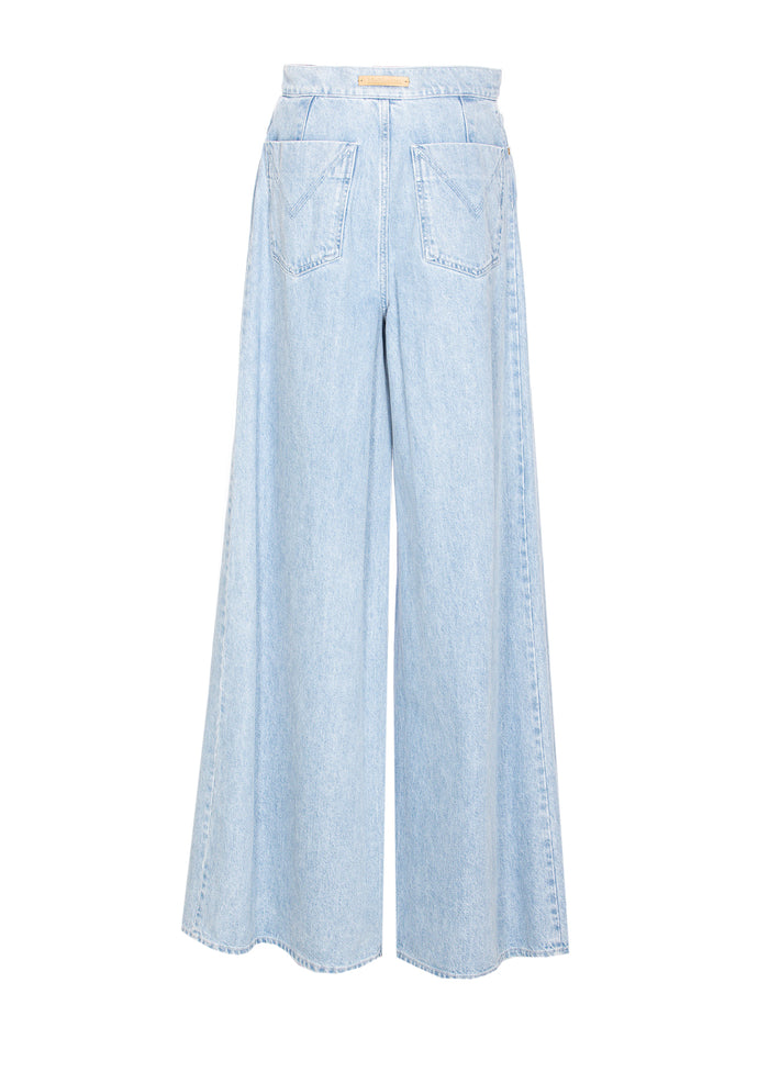 Max Mara Jeans Blue Cotton
