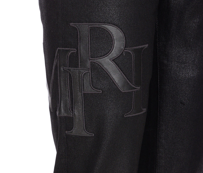Amiri Jeans Black Cotton