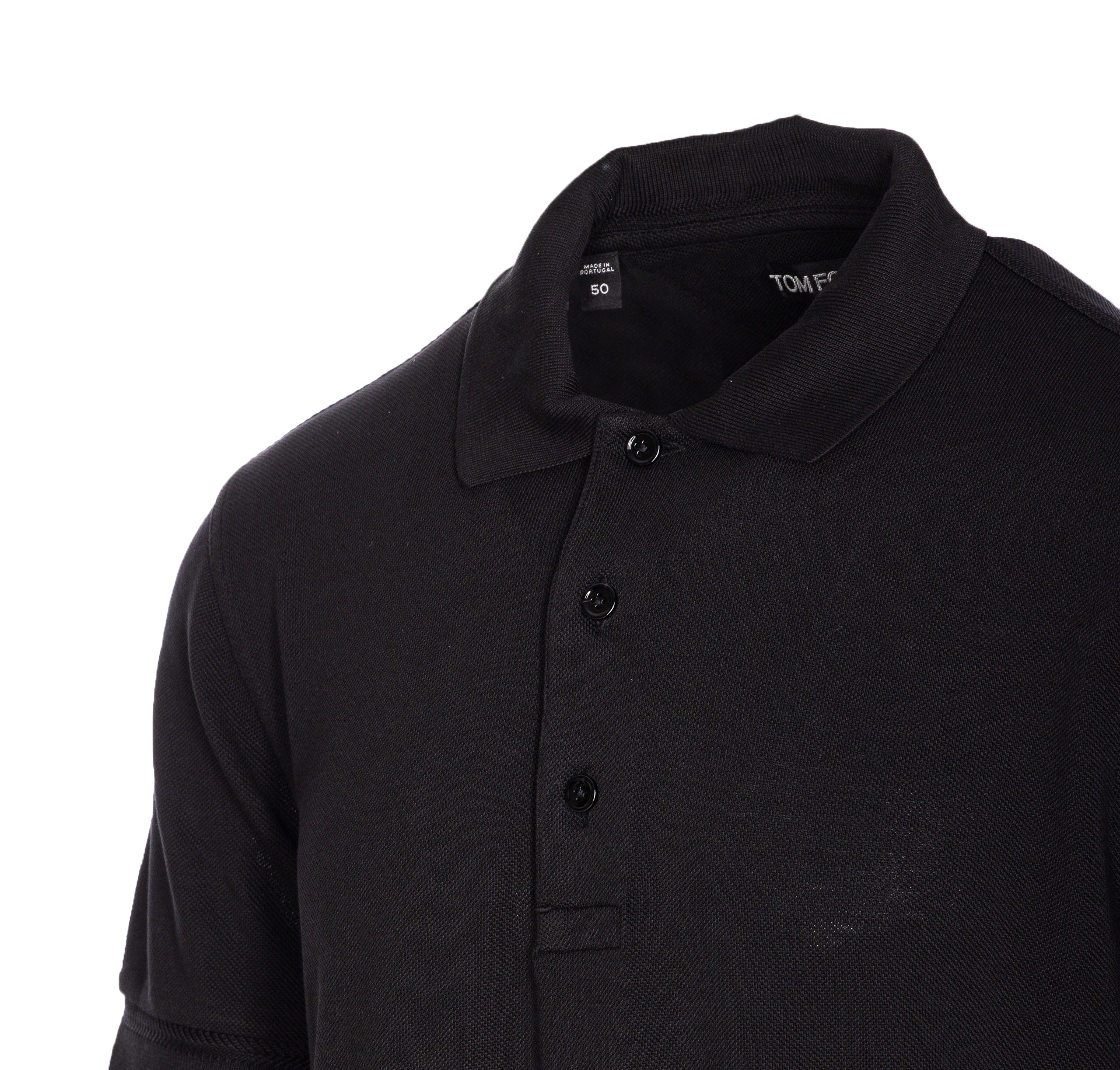 Tom Ford T-Shirts And Polos Black Lyocell
