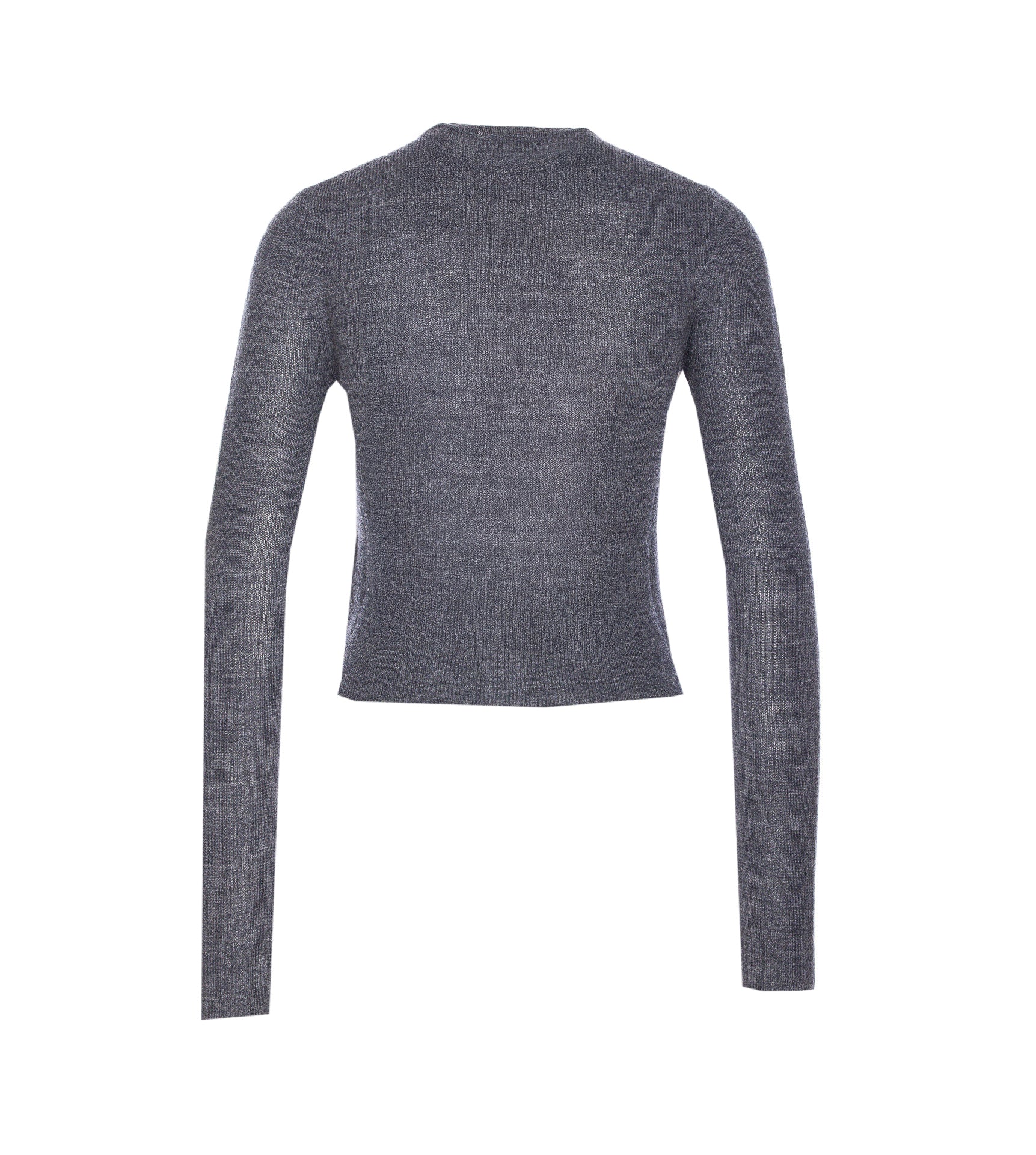 Ganni Sweaters Grey Merino Wool